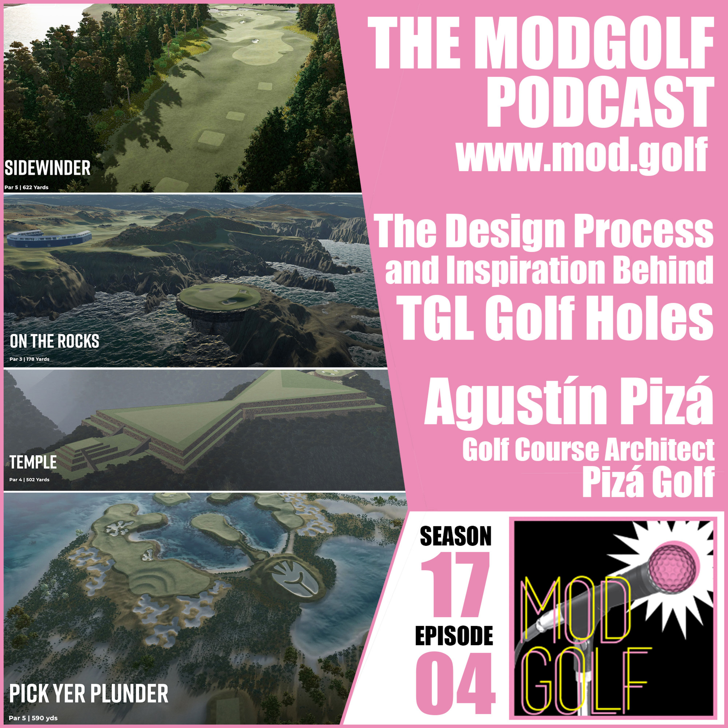 Revealing The Process and Inspiration Behind Designing TGL Golf Holes - with Agustín Pizá / Pizá Golf