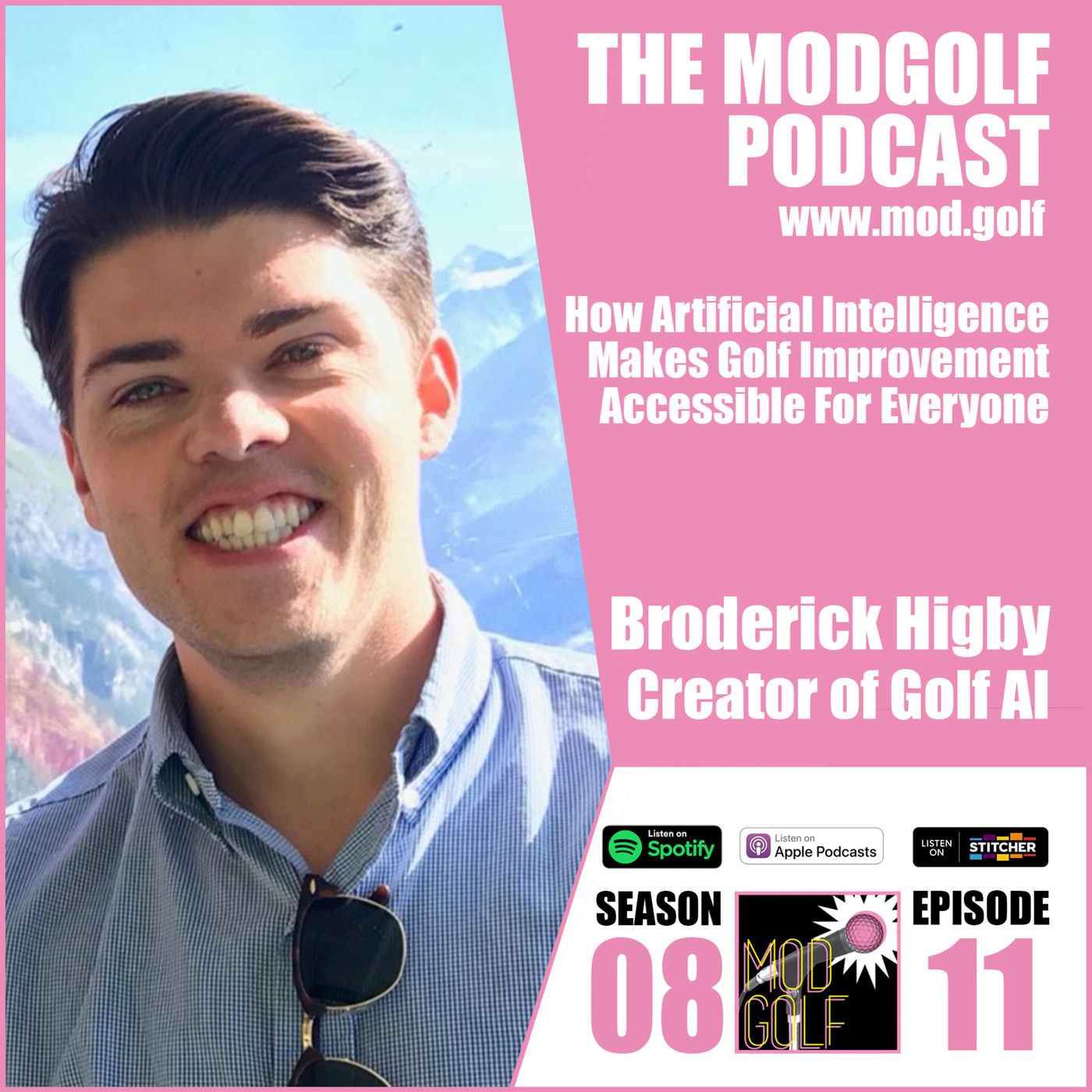 How Artificial Intelligence Makes Golf Improvement Accessible For Everyone - Broderick Higby, Creator of Golf AI