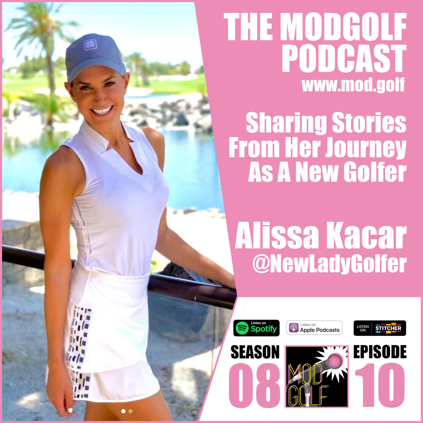 Sharing Stories From Her Journey As A New Golfer - Alissa Kacar @newladygolfer