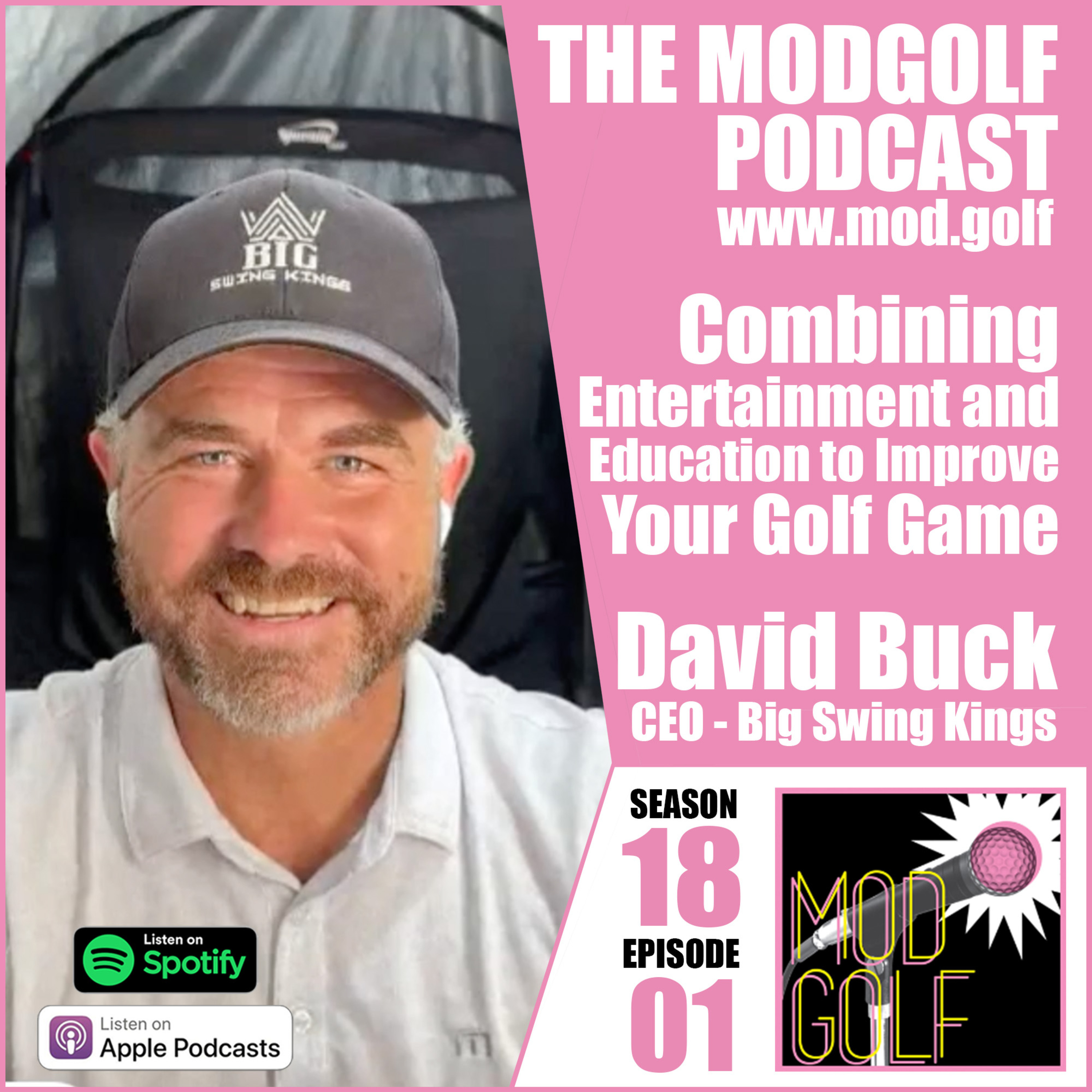 Combining Entertainment and Education to Improve Your Golf Game - David Buck, CEO at Big Swing Kings