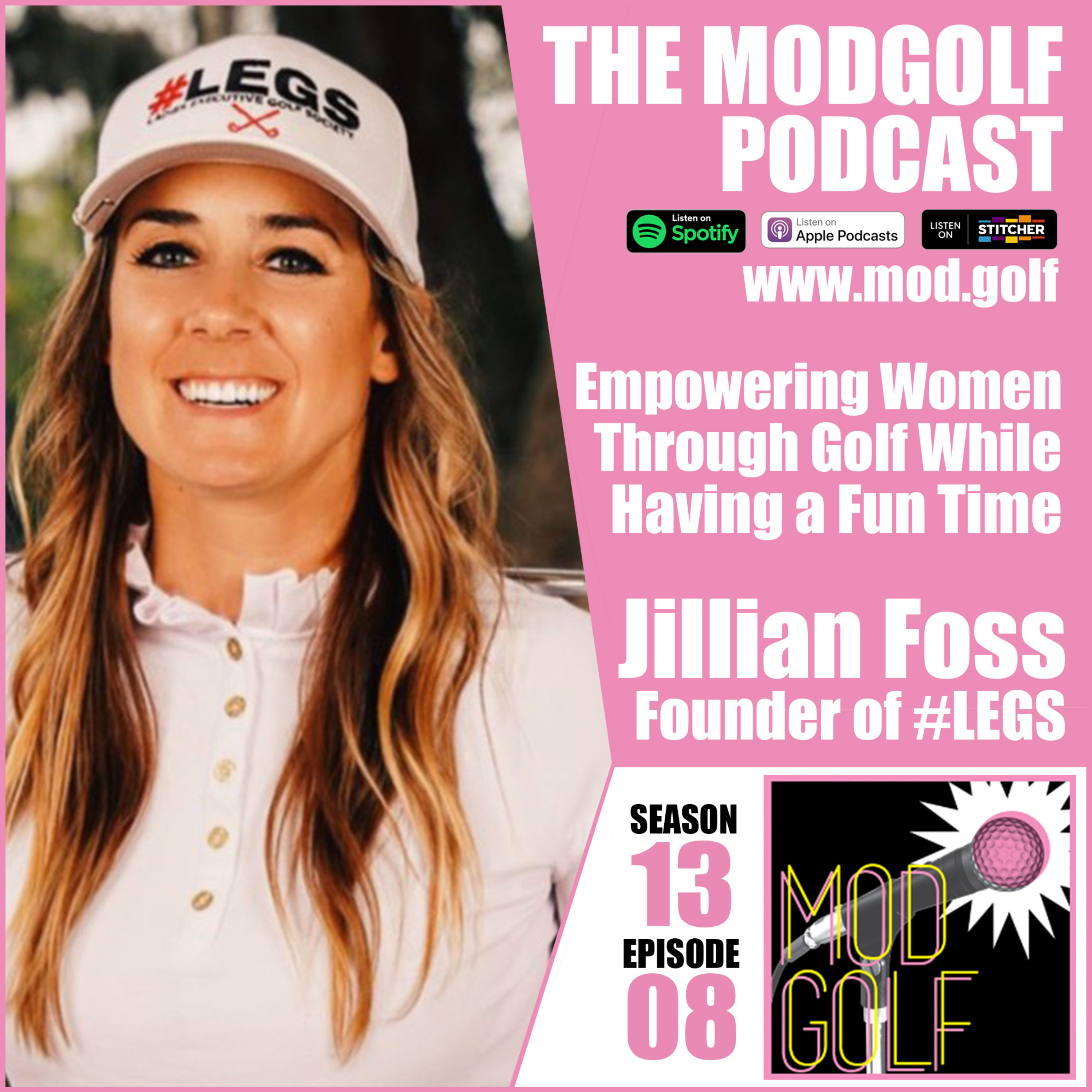 NO RISK = NO FUN  - Jillian Johnson, Founder of #LEGS, The Ladies Executive Golf Society