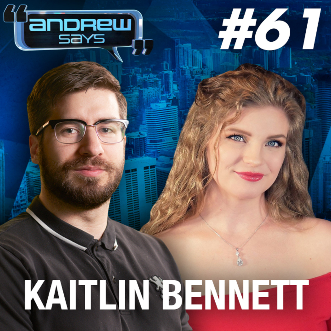 ANDREW CHAPADOS | Kent State, Logan Paul and Charlie Kirk | Kaitlin Bennett on Andrew Says 61