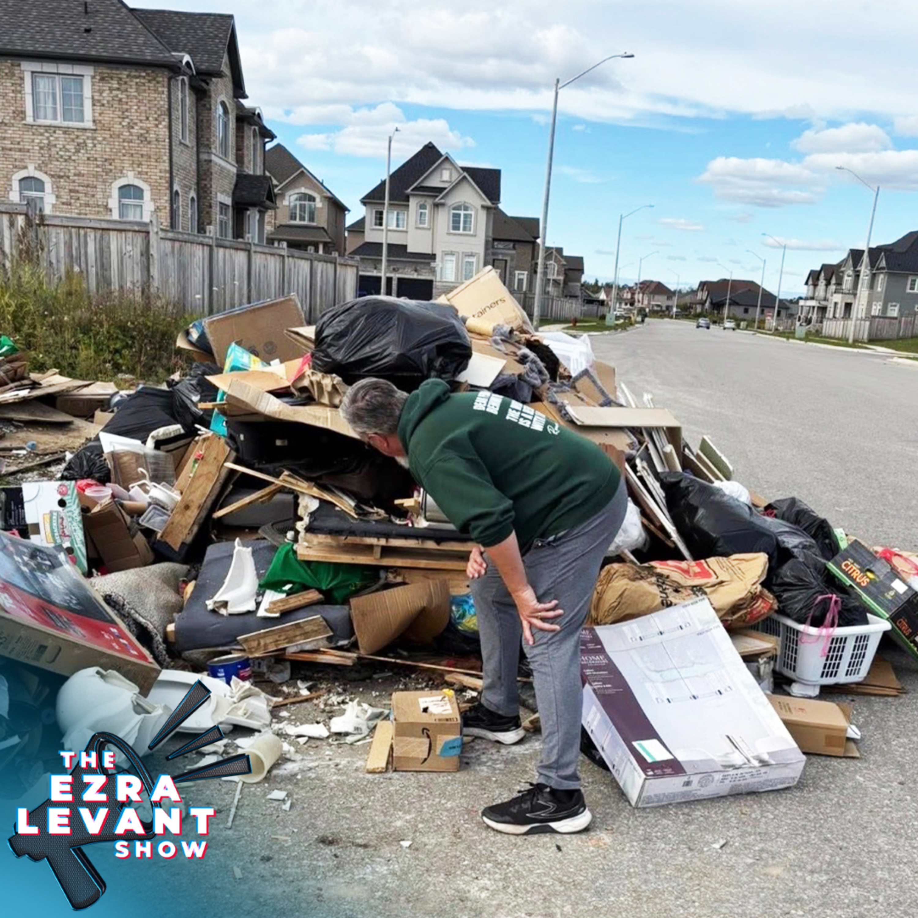 EZRA LEVANT | Canada's broken windows: the Innisfil garbage pile and the collapse of Canada's civic standards