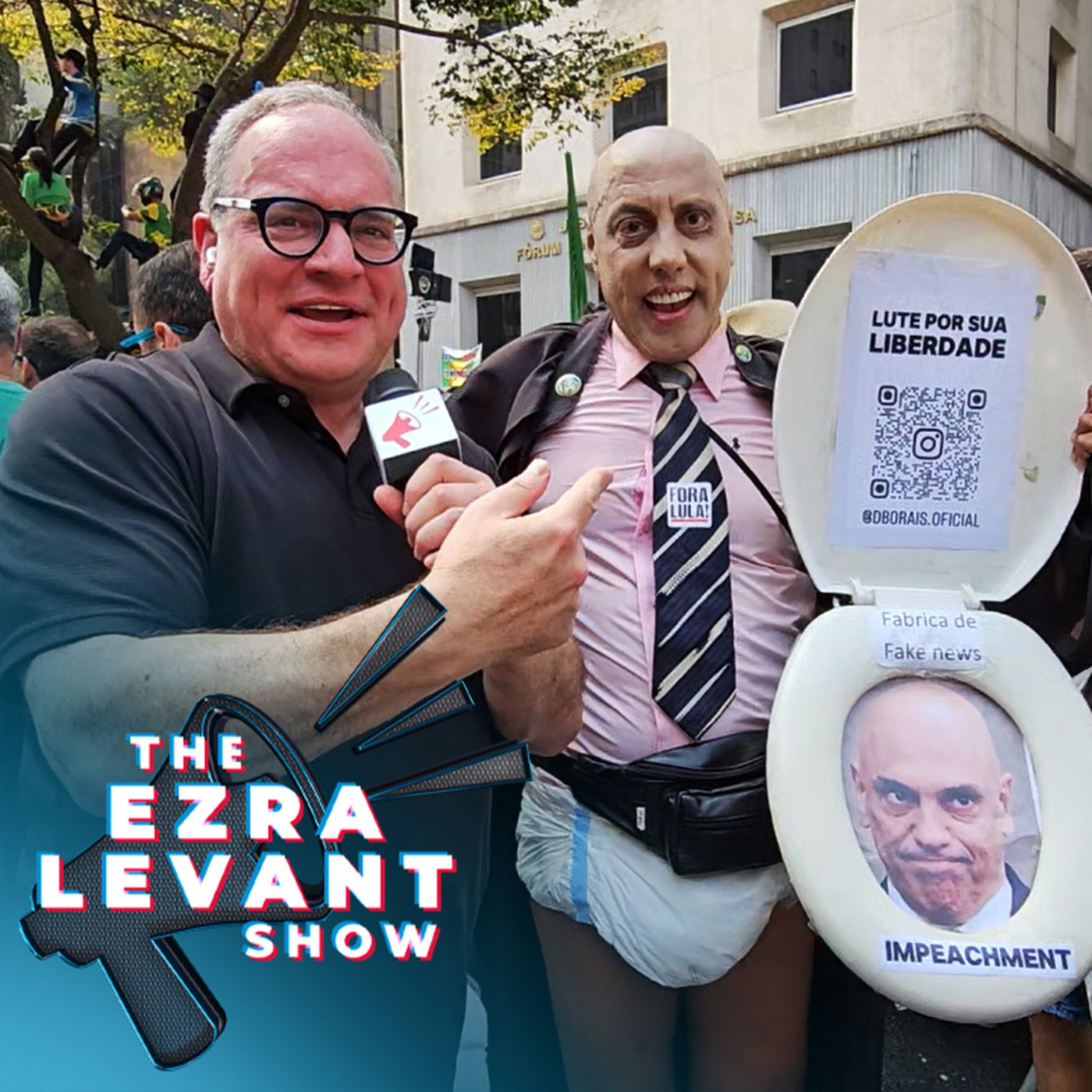 EZRA LEVANT | Hundreds of thousands rally for free speech in Brazil with support of Elon Musk and X