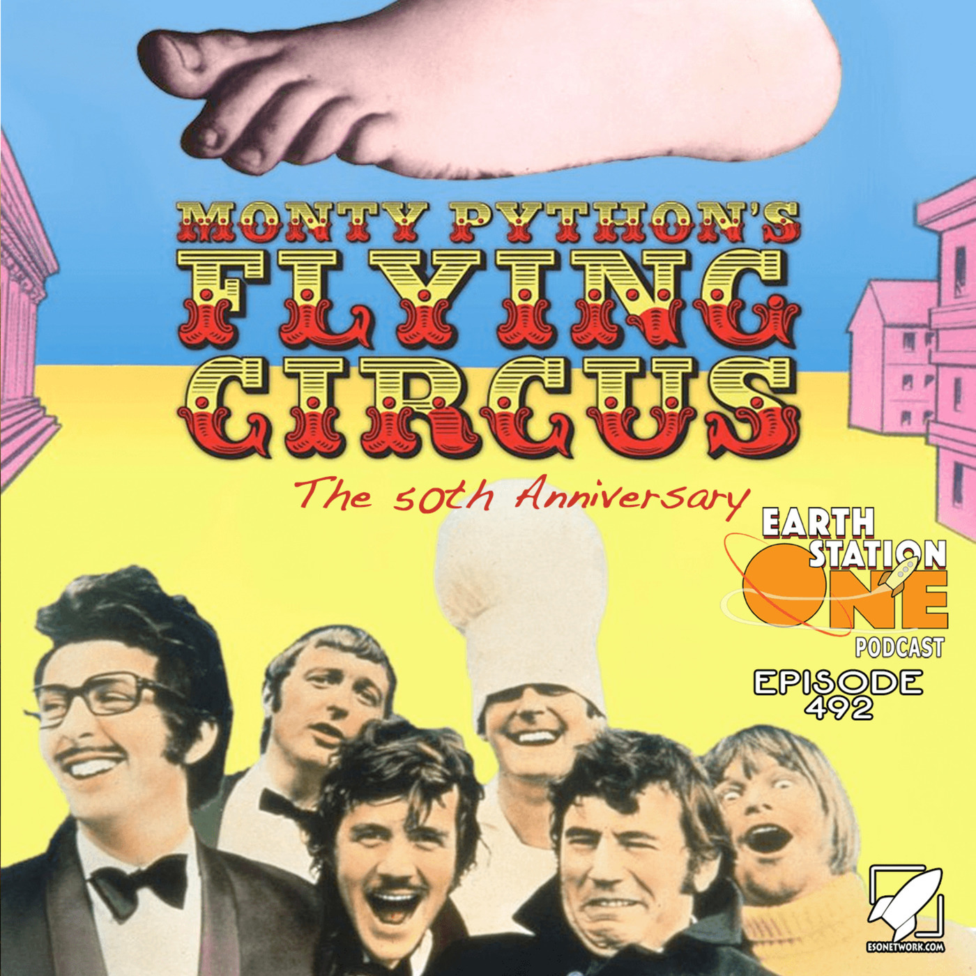 The Earth Station One Podcast – The 50th Anniversary of Monty Python’s Flying Circus