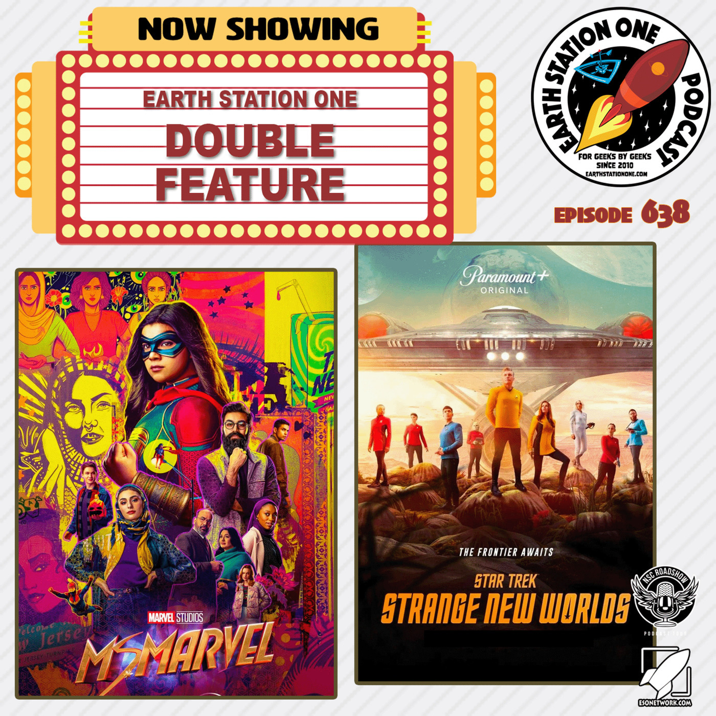 The Earth Station One Podcast  -   Ms. Marvel & Star Trek: Strange New Worlds Reviews