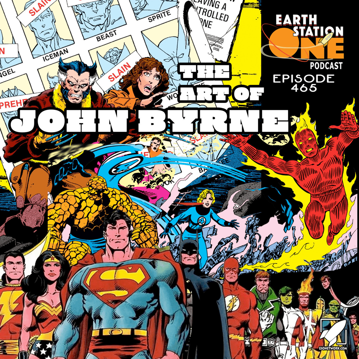The Earth Station One Podcast – The Art of John Byrne