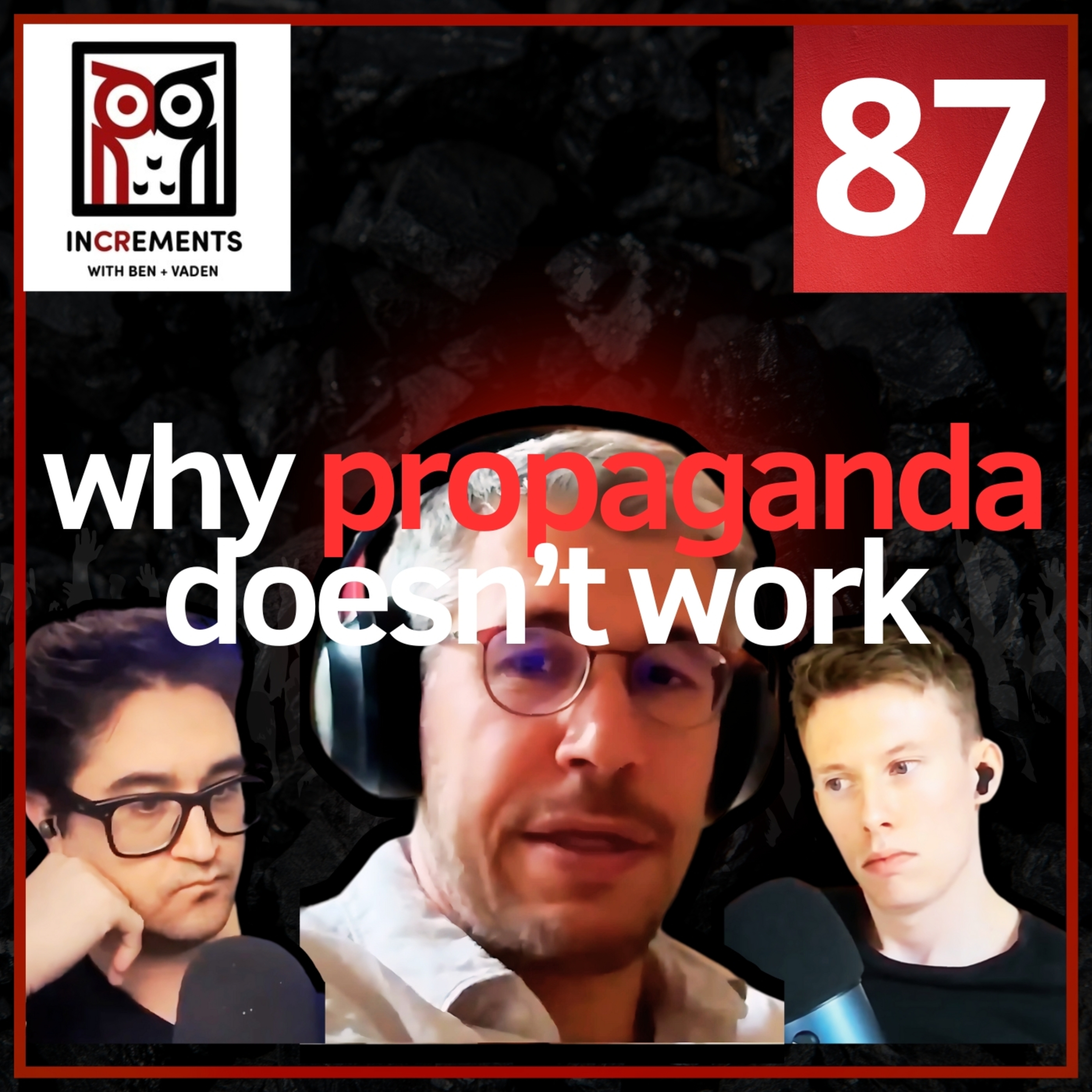 #87 - Gullibility, Belief, and Conformity (with Hugo Mercier) episode artwork