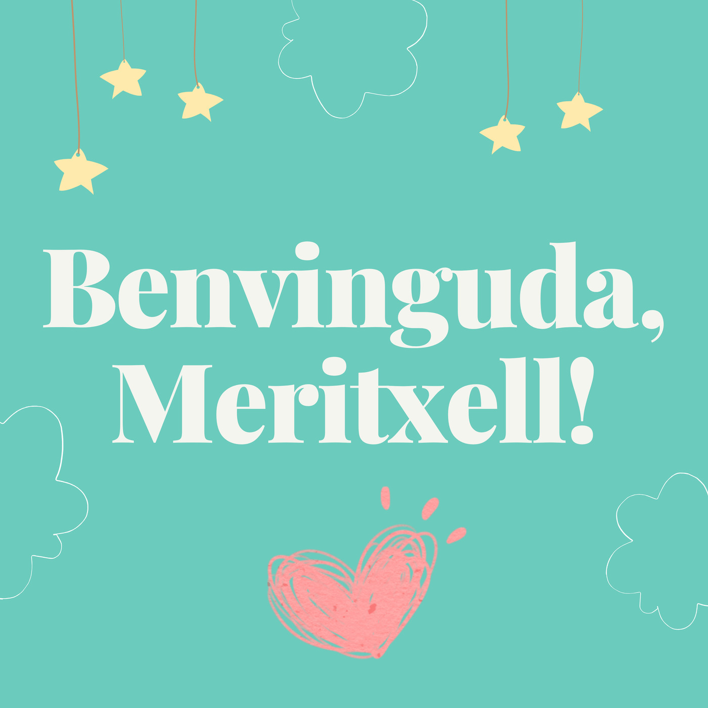 Benvinguda al món, Meritxell! ❤️