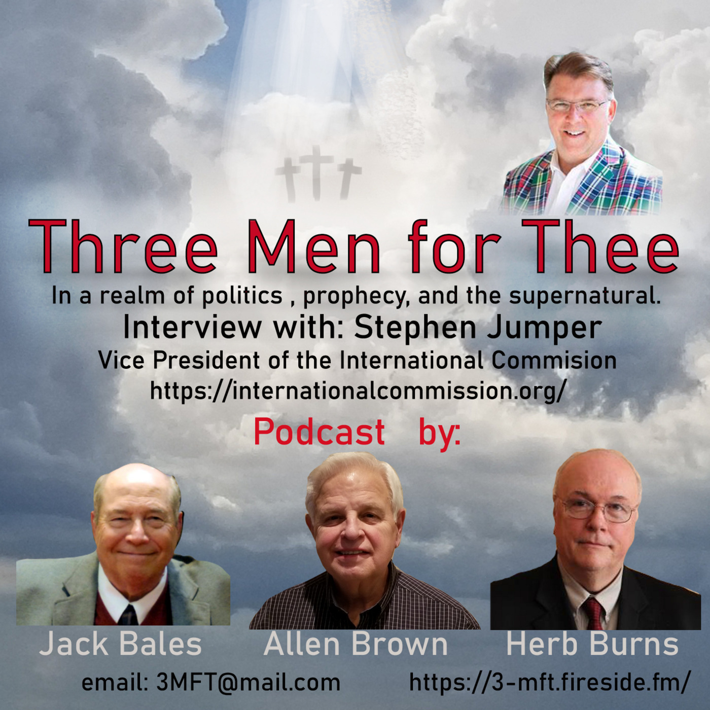 The international Commission with V.P. Stephen Jumper