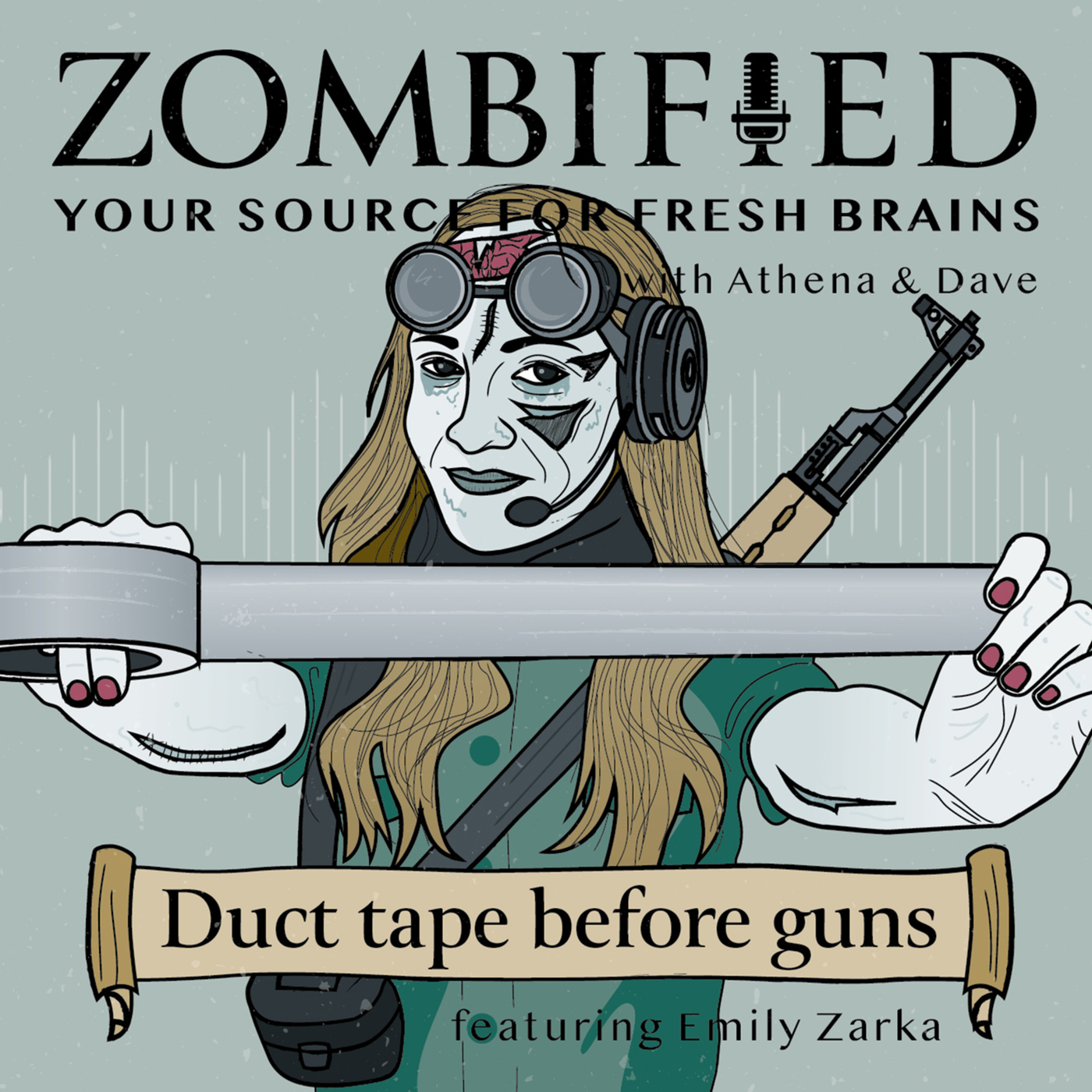 Duct tape before guns: Emily Zarka