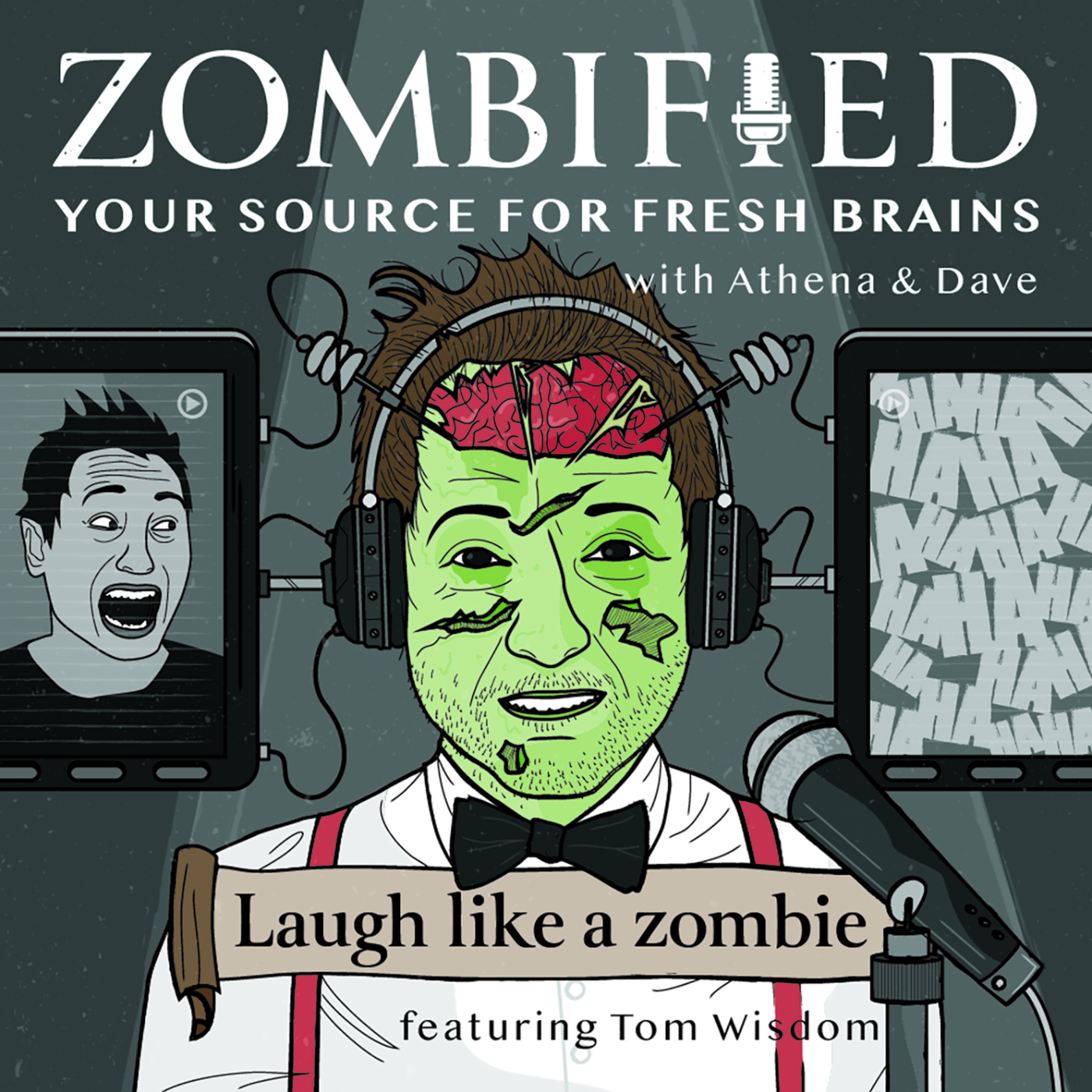 Laugh like a Zombie: Tom Wisdom