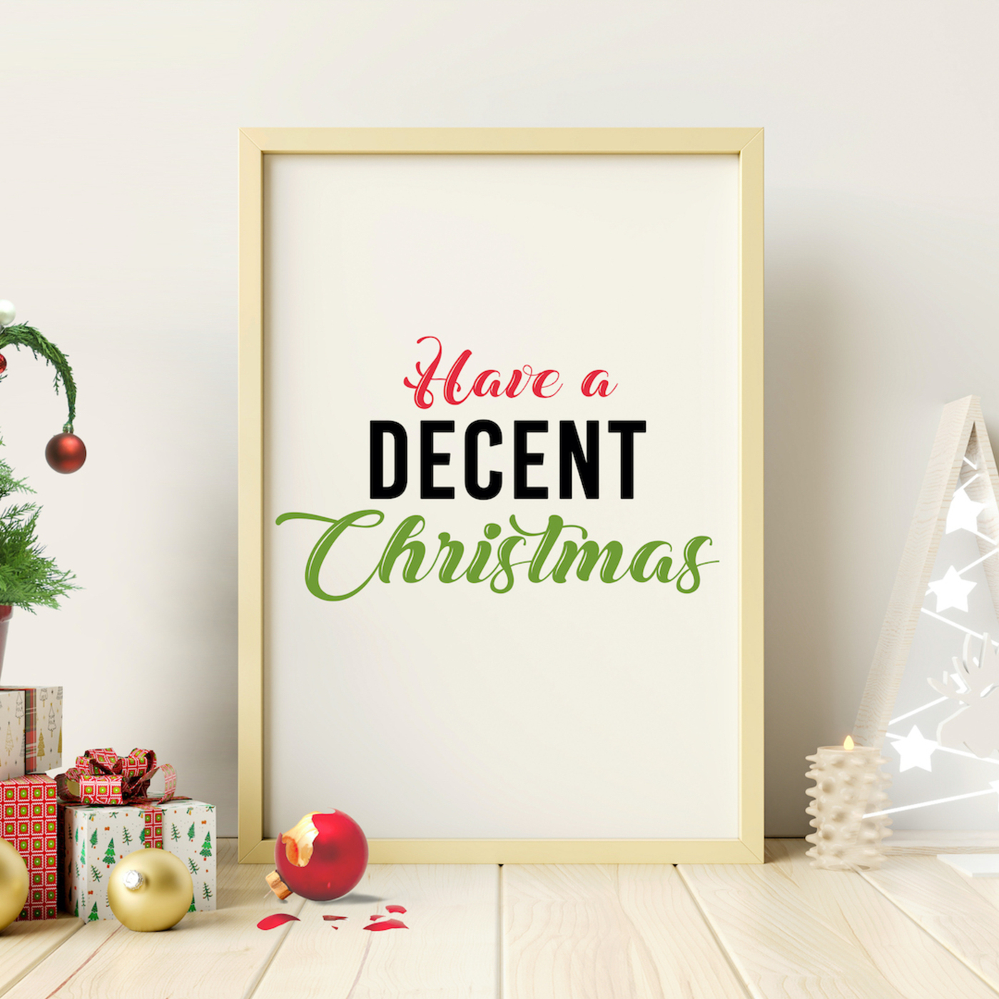 Have a Decent Christmas, part 2: Peace Over Perfection