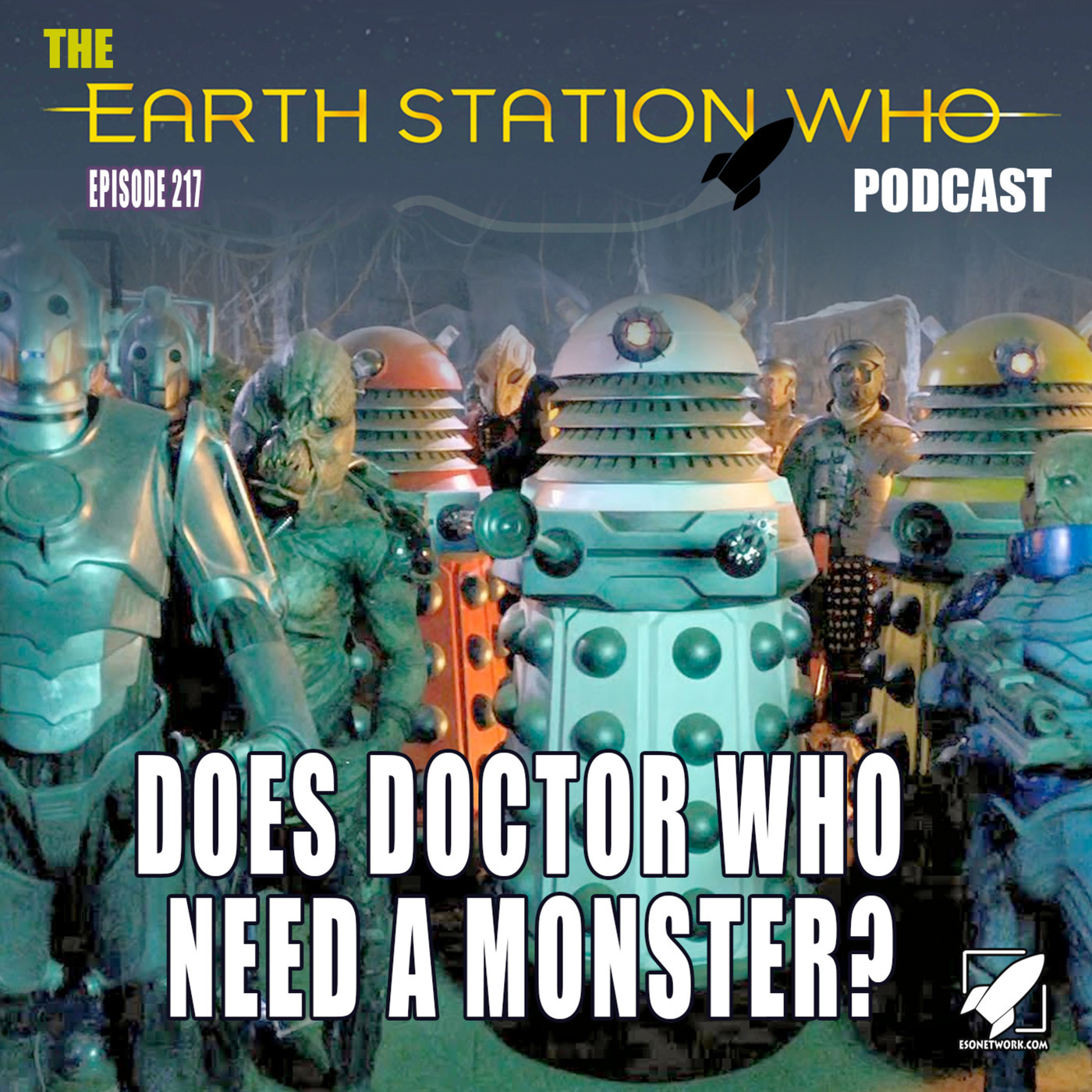Earth Station Who Podcast – Does Doctor Who Need A Monster?