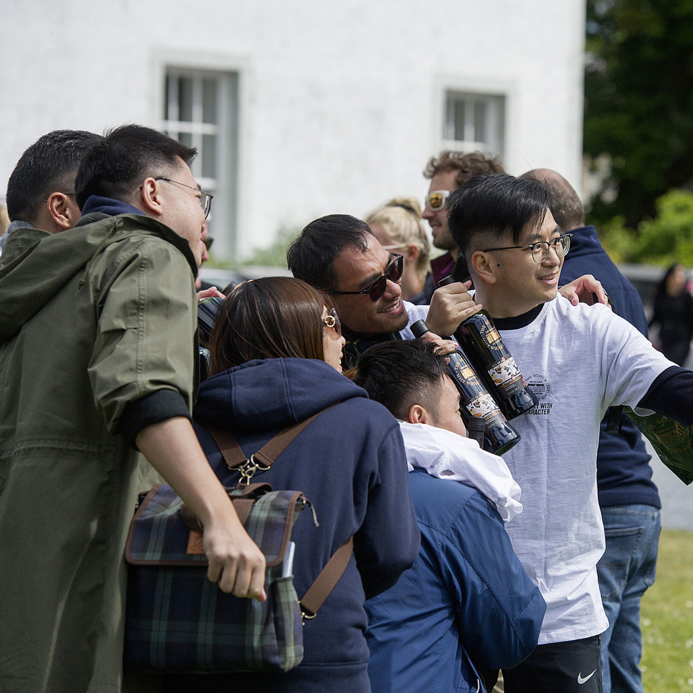 Whisky pilgrims at the Islay Festival