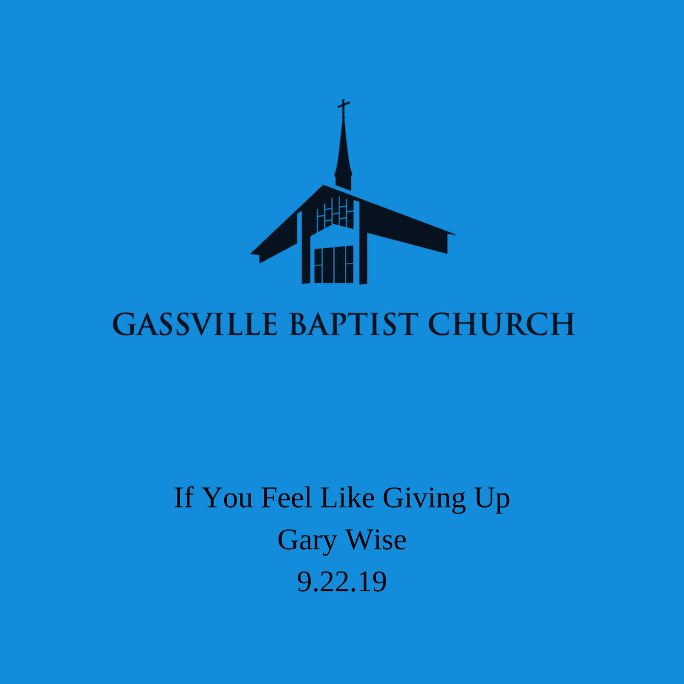 If You Feel Like Giving Up