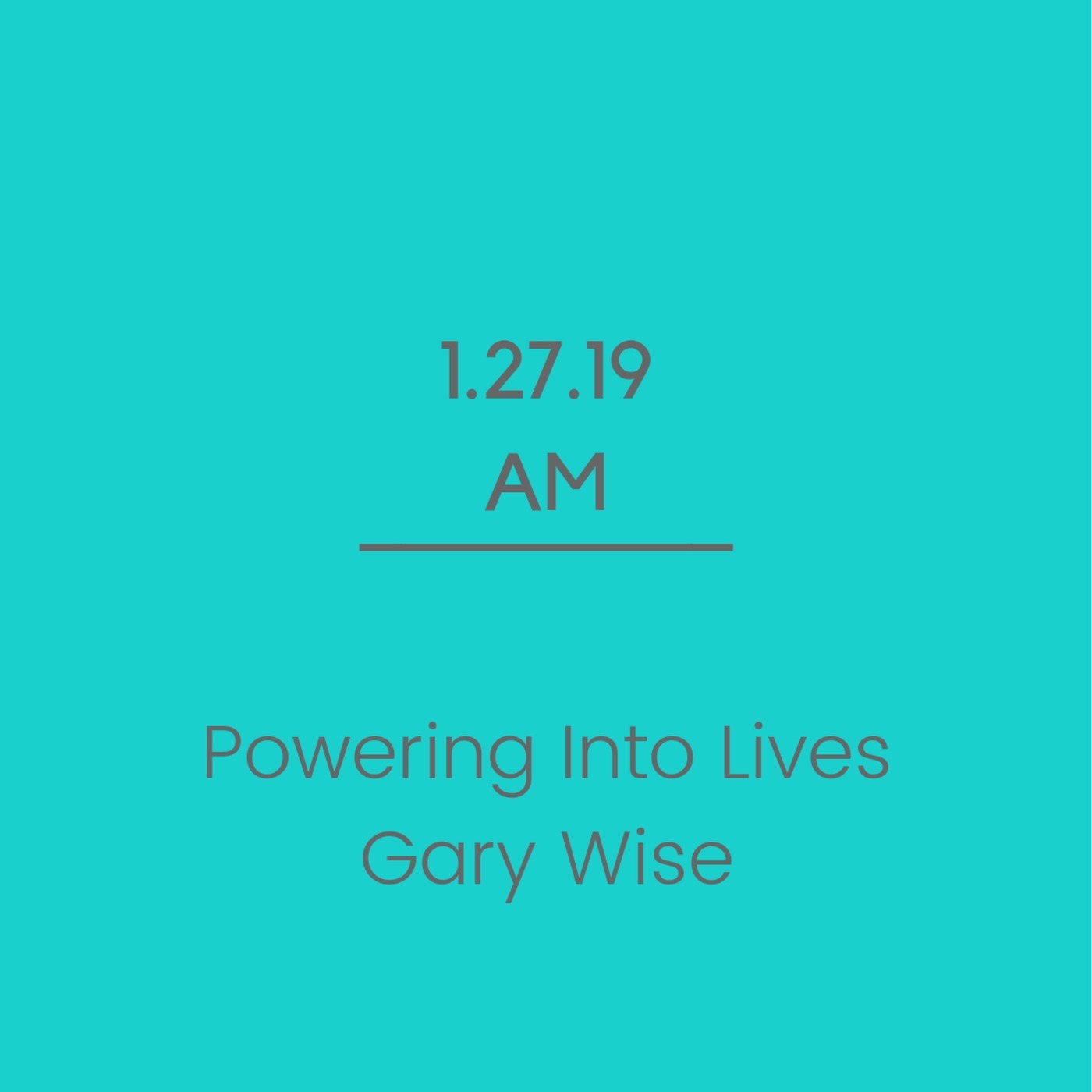 Powering Into Lives