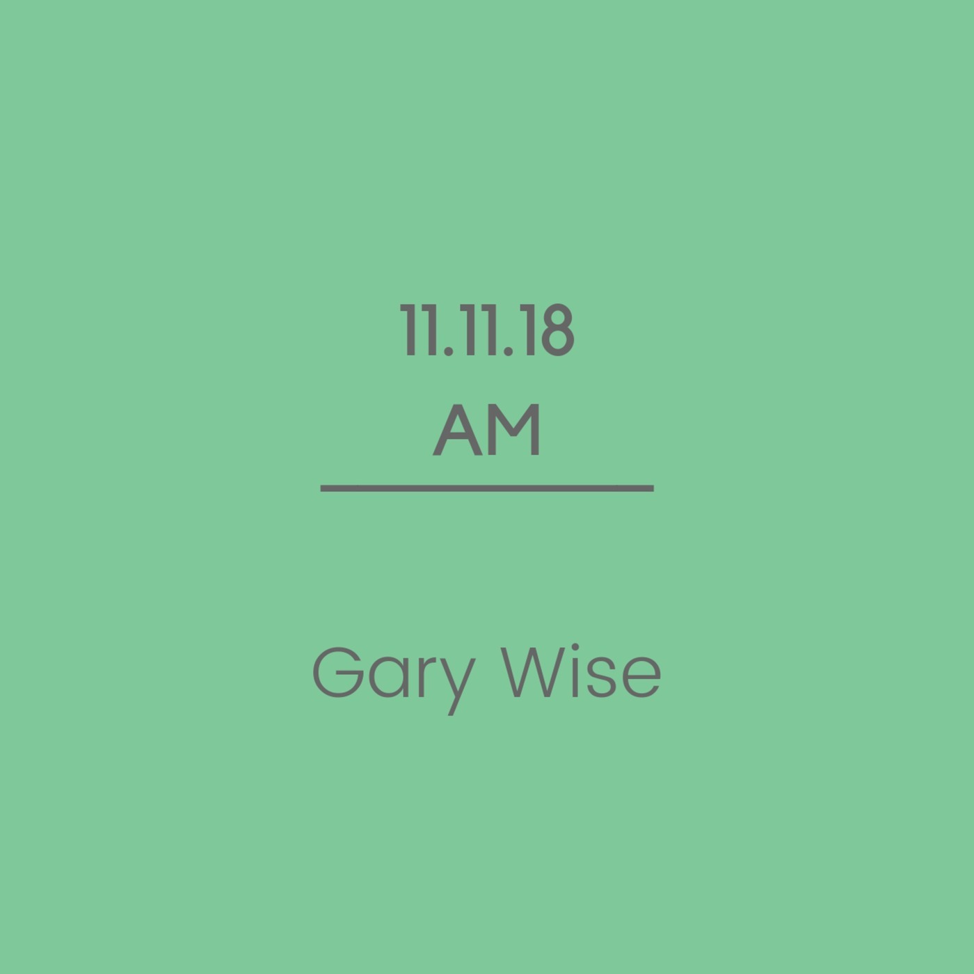 November 11 AM
