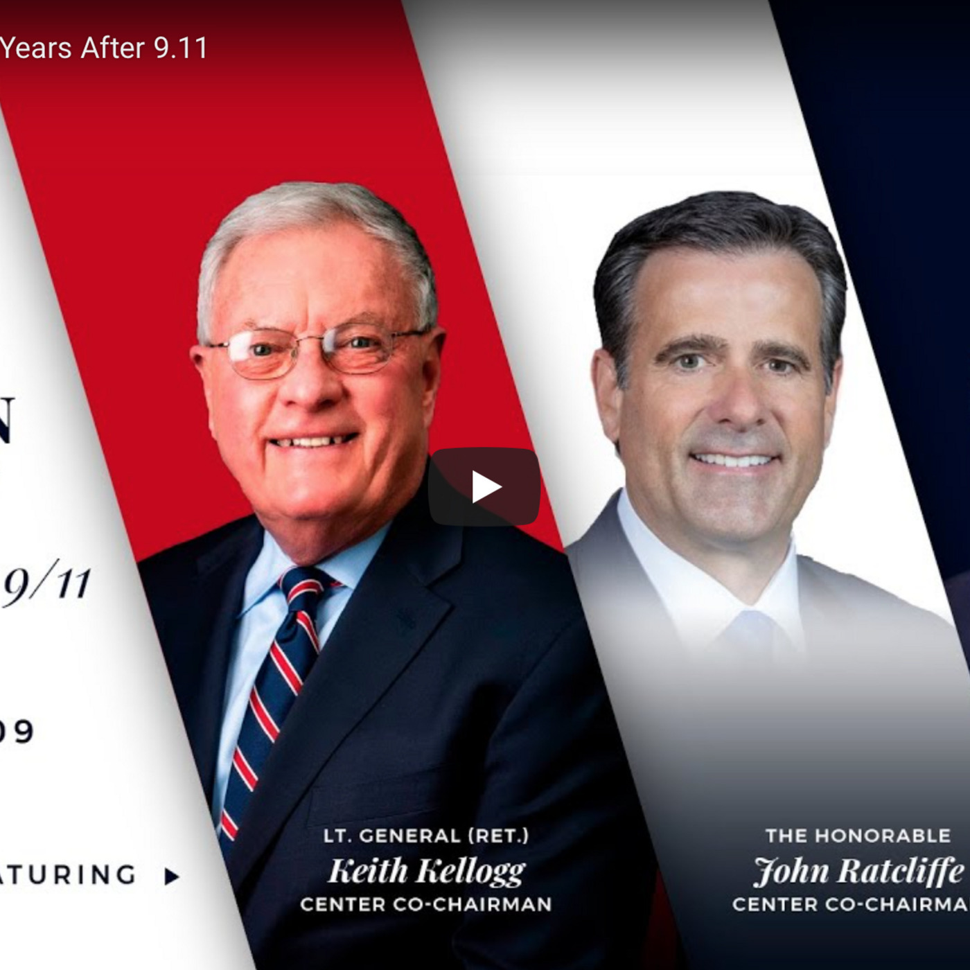 American Security 20 Years After 911 - What Have We Learned and What Can We Expect Going Forward? 