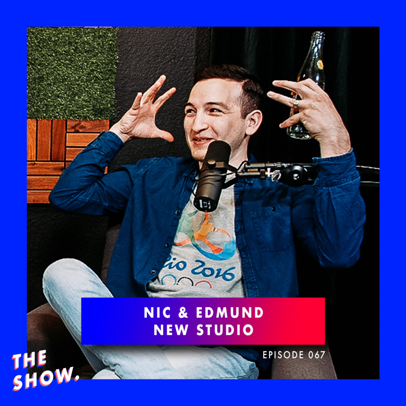 👨🏽‍🤝‍👨🏾 Nic & Edmund in the New Studio