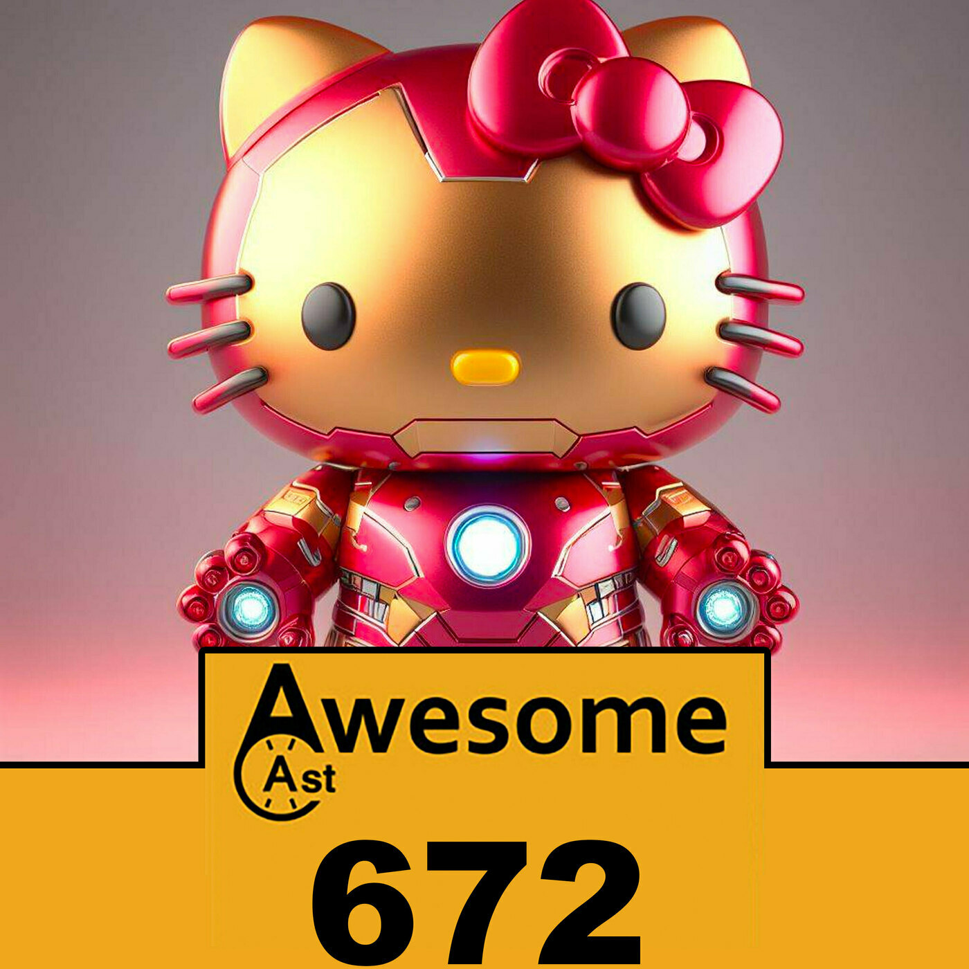Hello Kitty Iron Man | AwesomeCast 672