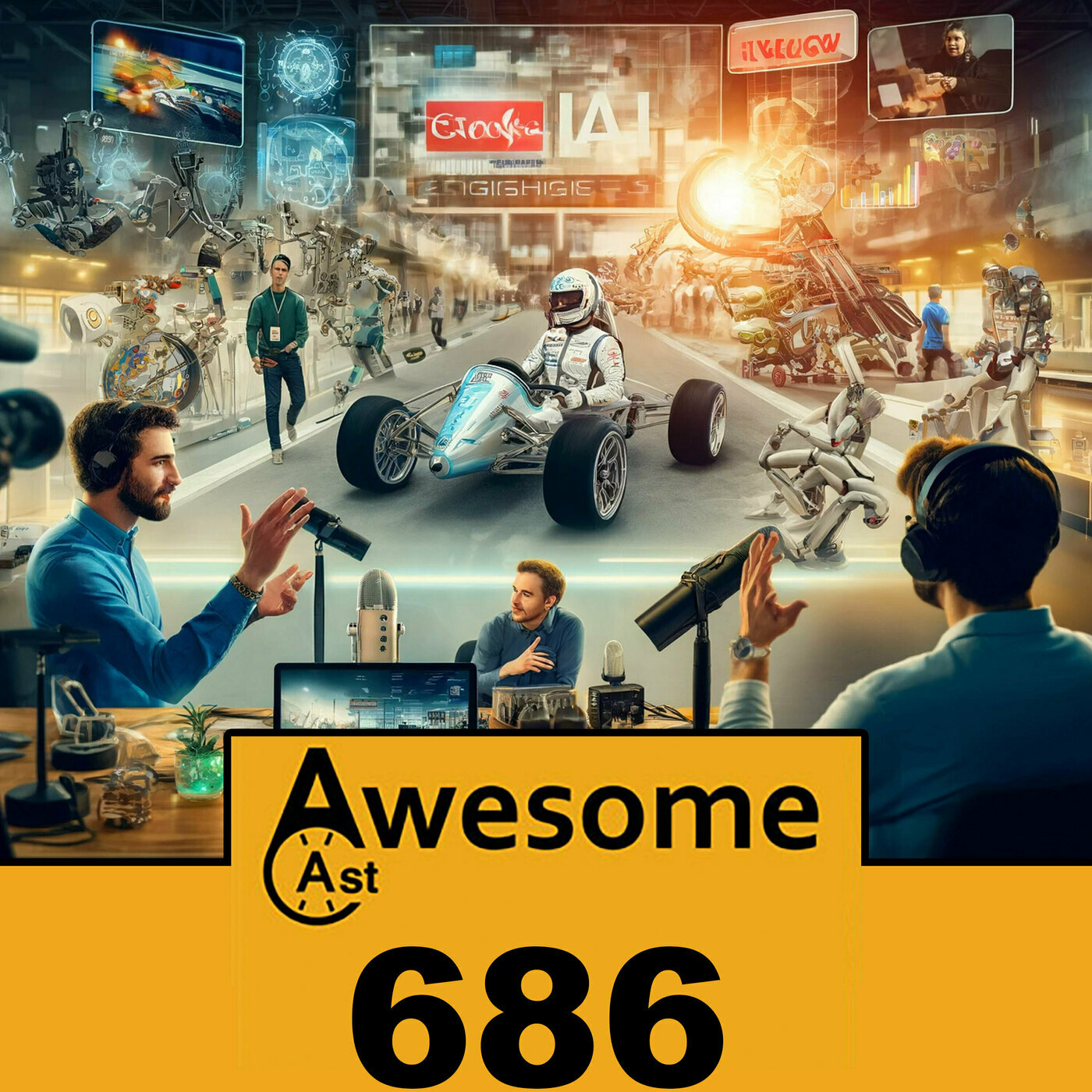  Revving Up Tech: From Google I/O to Formula SAE | AwesomeCast 686