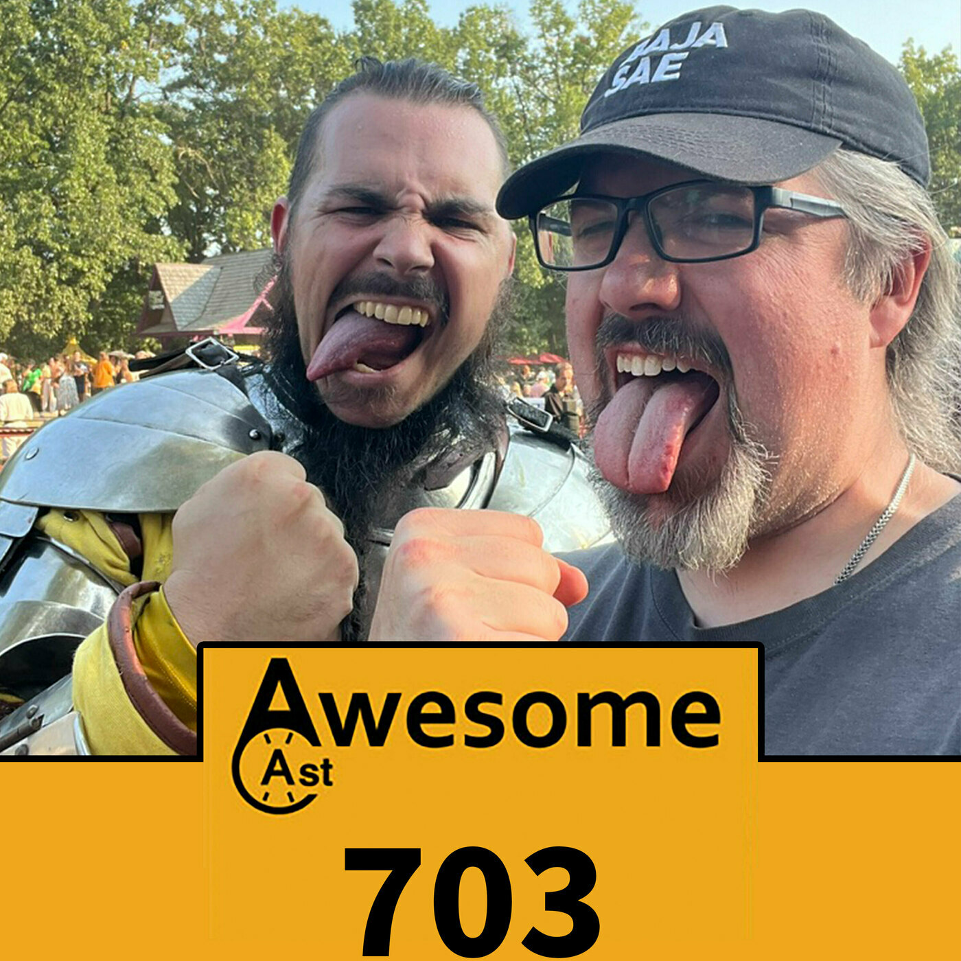 Pizza Dog and Jousting Knights | AwesomeCast 703