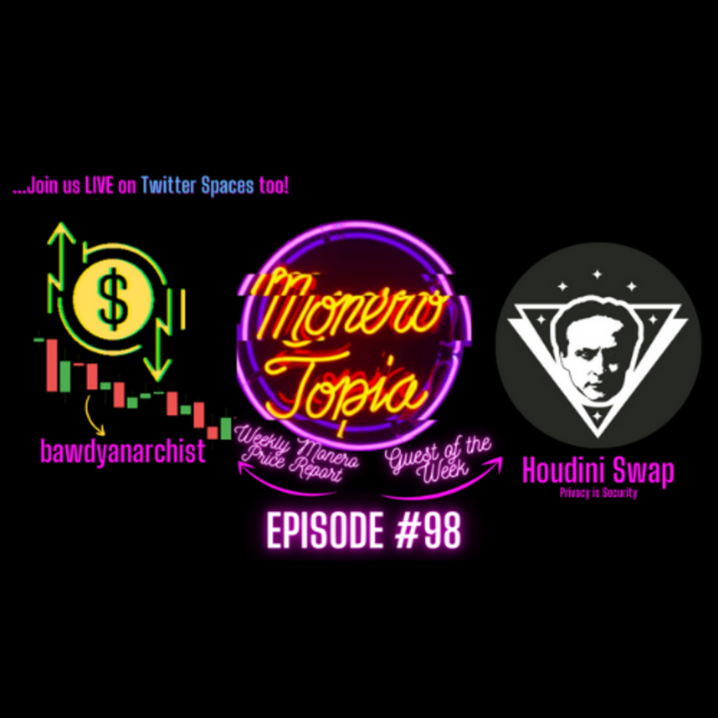 Privacy is Security w/ HoudiniSwap, Price Report w/ Bawdy, XMR news & MORE! EPI #98