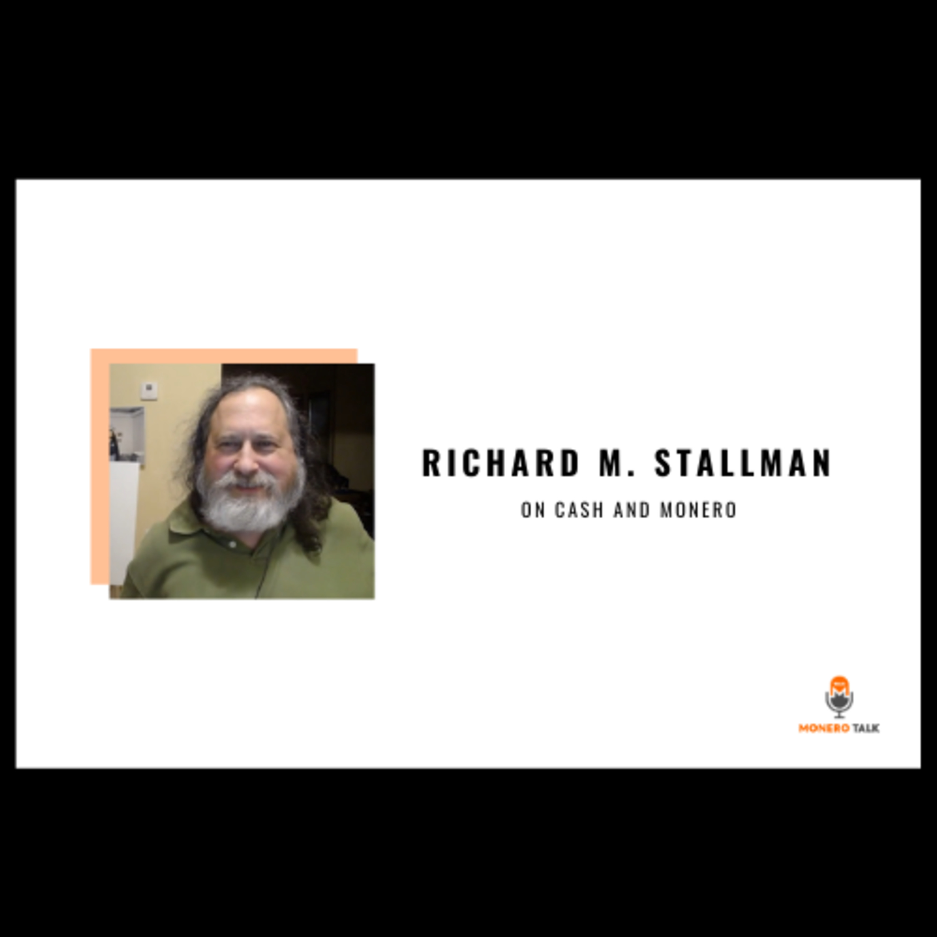 Richard Stallman: On Cash and Monero