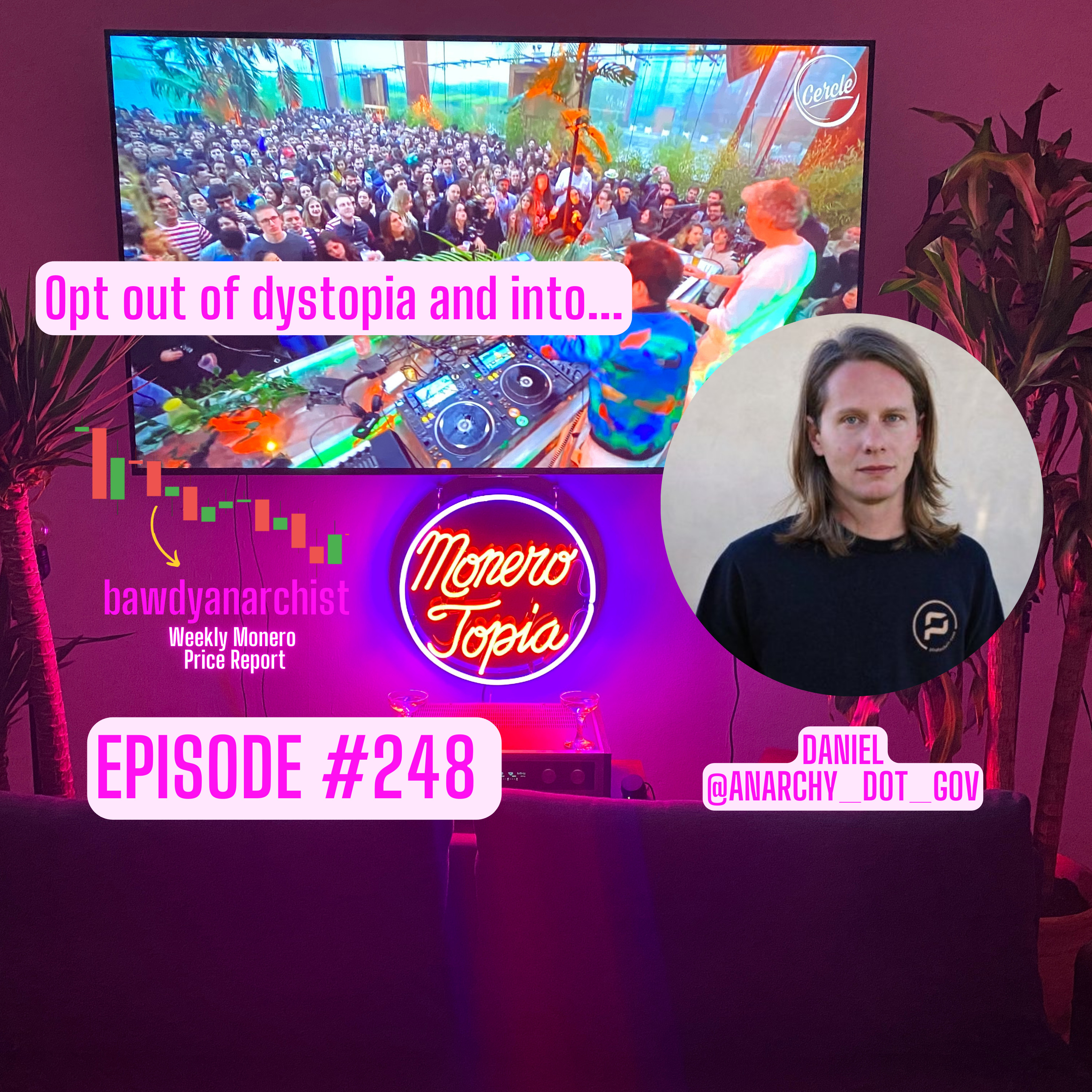 Special Guest MoneroTopia26 speaker Daniel from PirateChain + Price, News, and More! | EPI 248