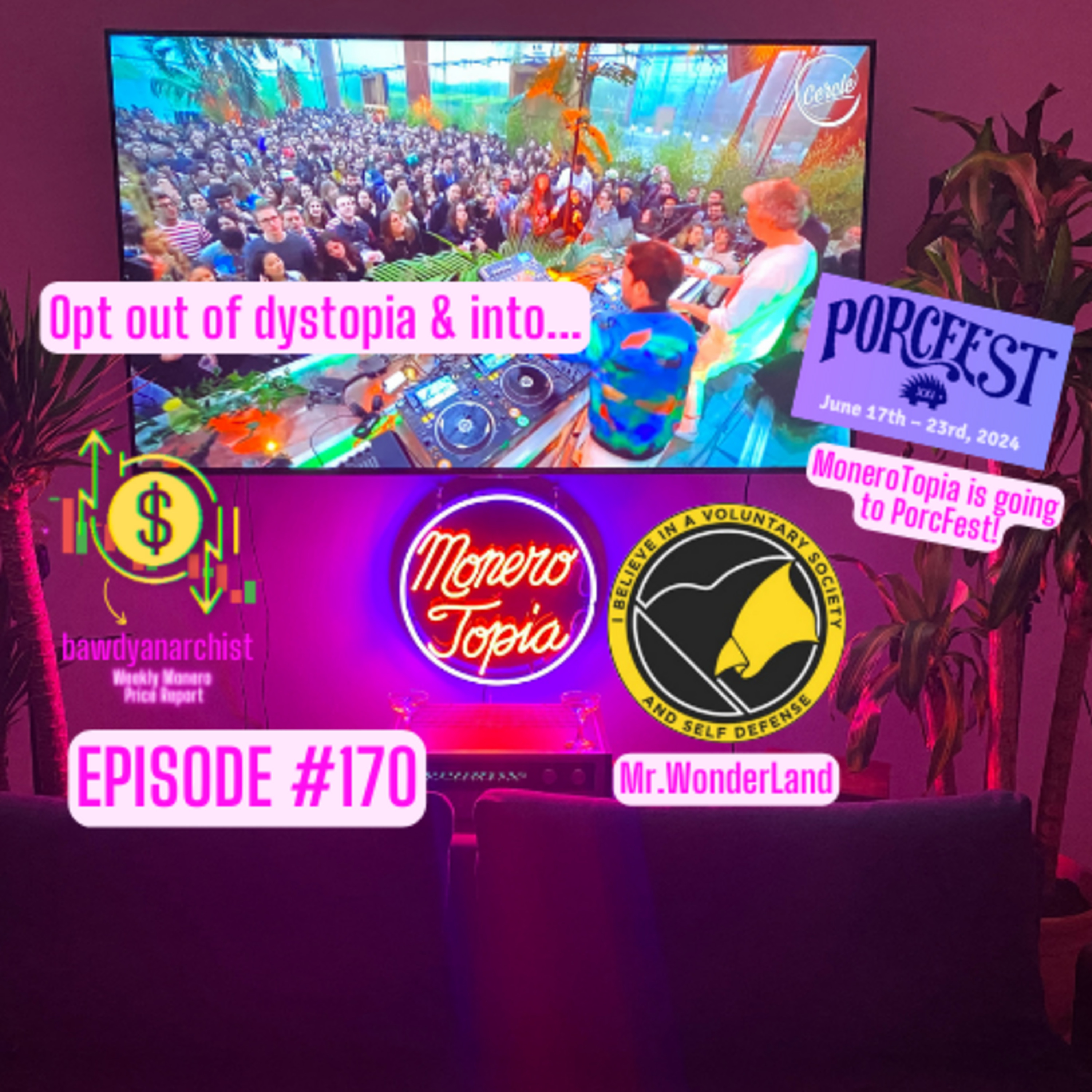 MoneroTopia EPI 170 - Monero Price Report, News & More!