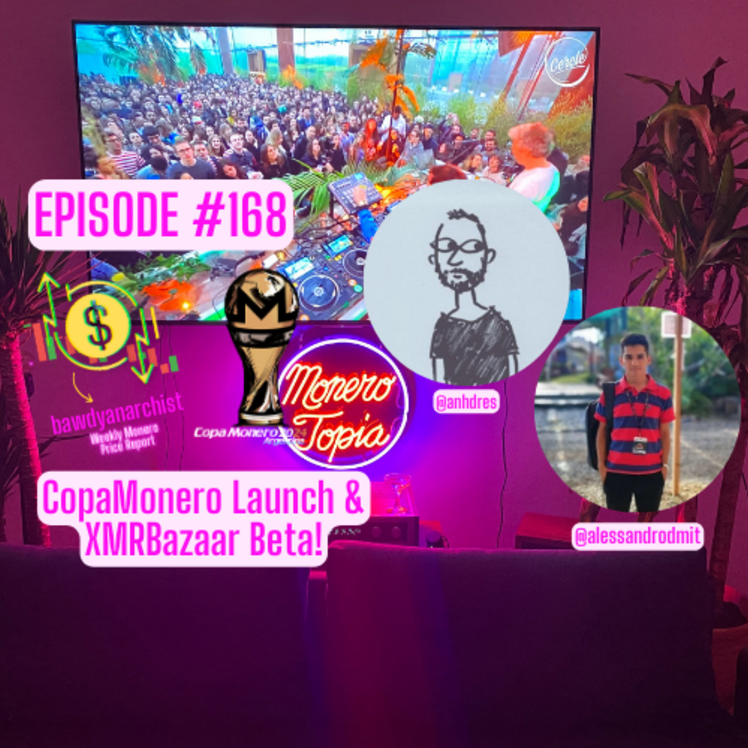 CopaMonero Launch + XMRBazaar Beta | Price, News & MUCH More! EPI 168
