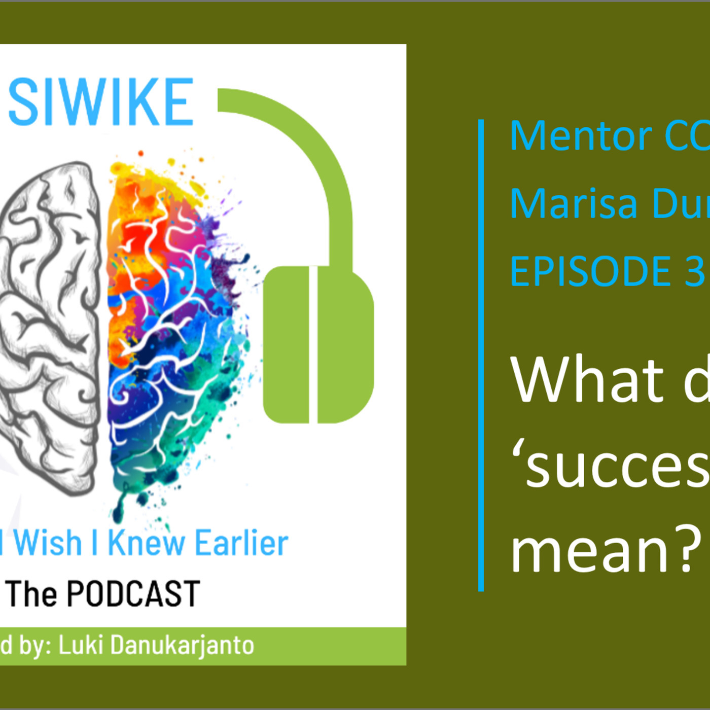 What does Success Mean - Marisa Duncan MD-003 MENTOR CORNER