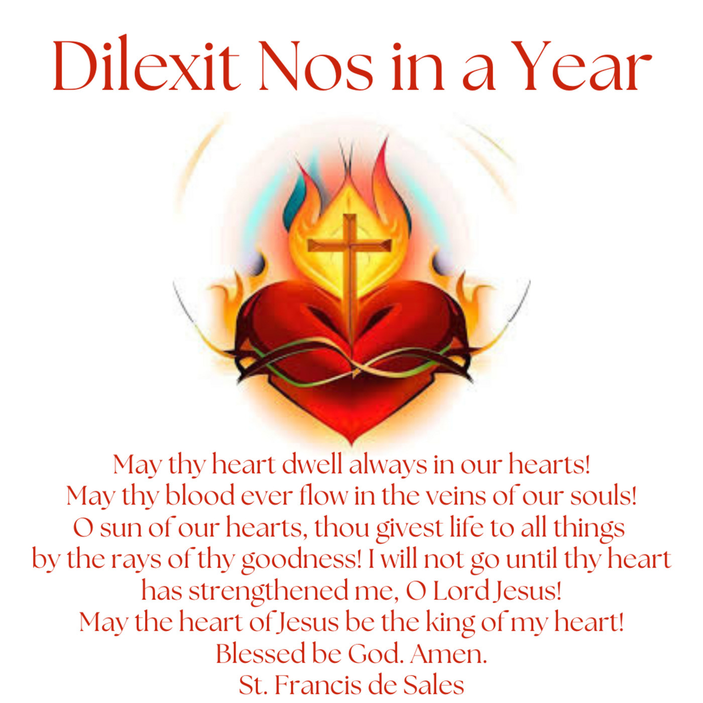 Dilexit Nos in a Year - Session 26 - St. Francis de Sales
