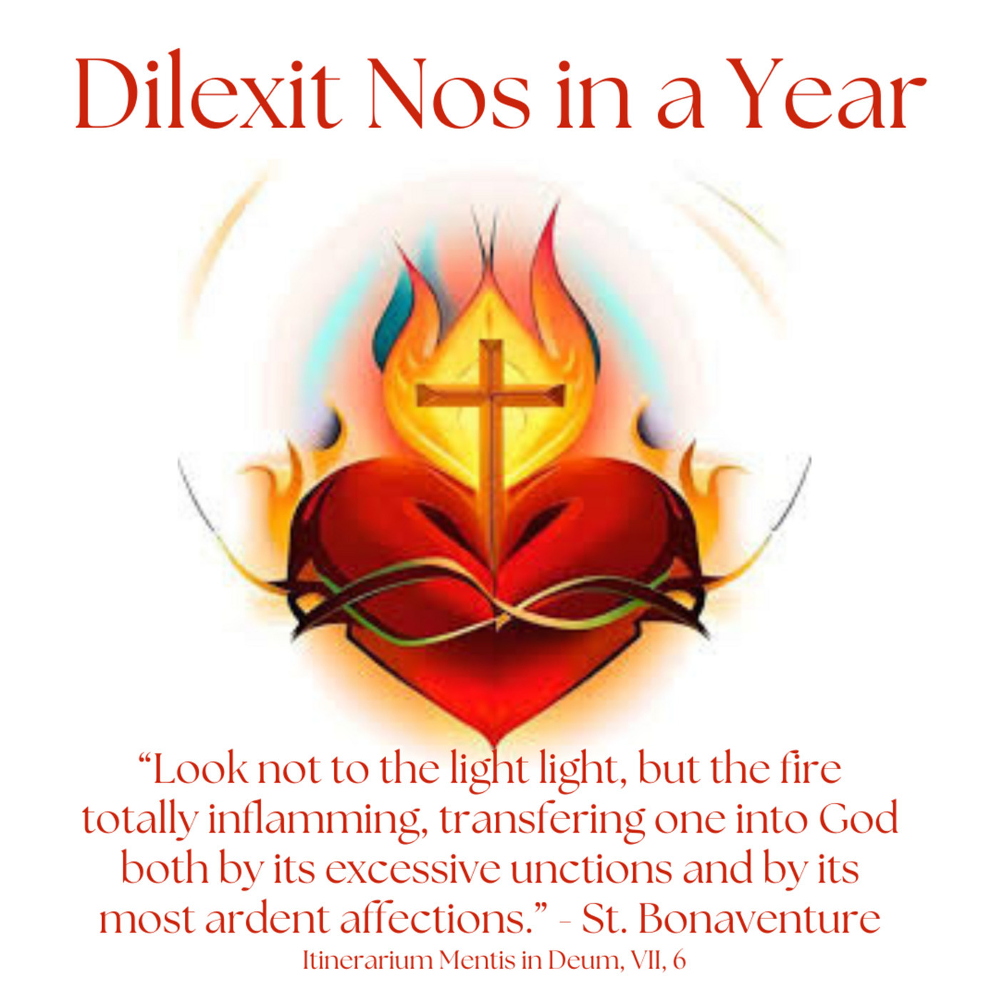 Dilexit Nos in a Year - Session 8 - Seek not for the light, but for the fire