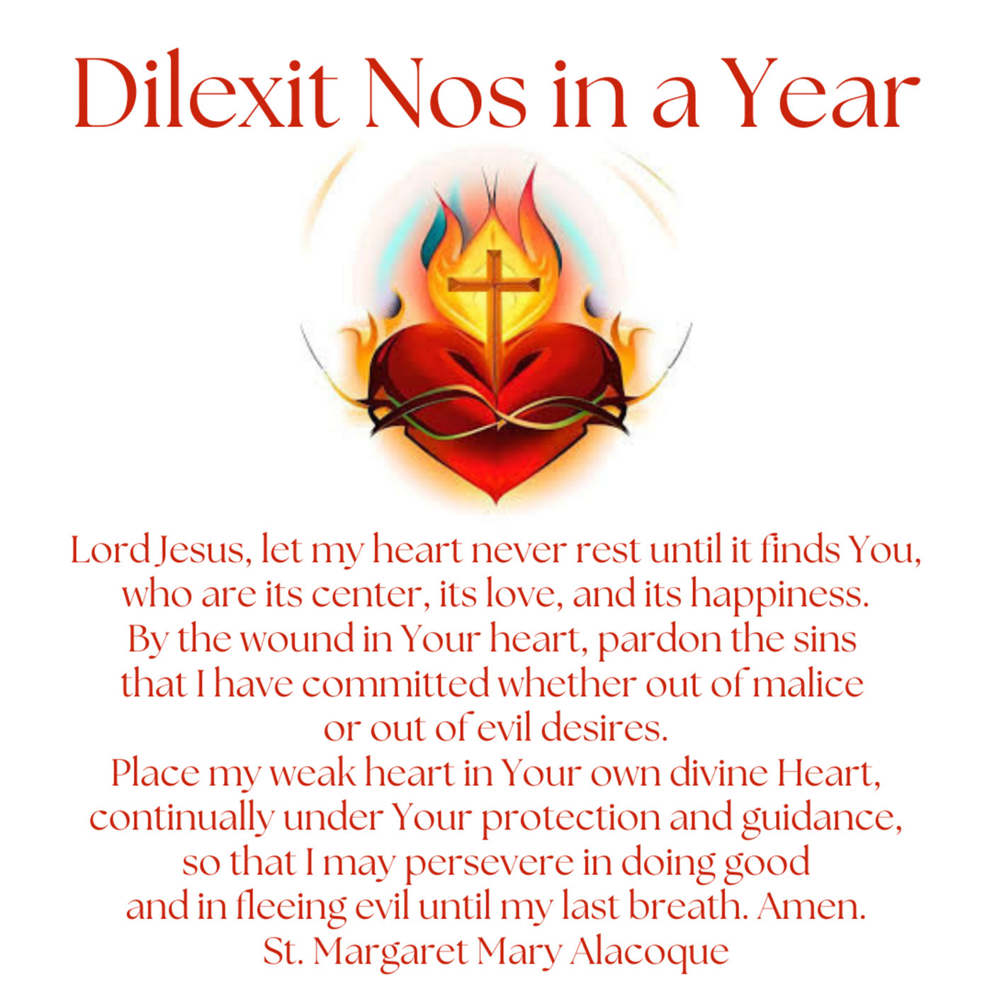 Dilexit Nos in a Year - Session 27 - A New Declaration of Love