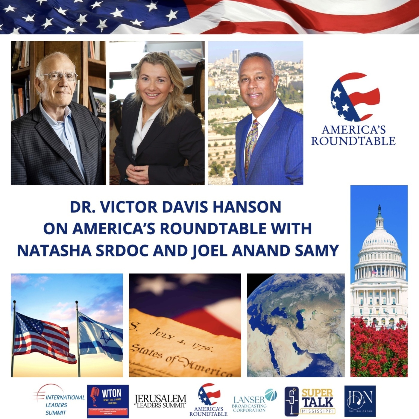 America's Roundtable with Dr. Victor Davis Hanson | US-Israel Degrading Iran's Nuclear and Military Capablities | American Leadership | The Future of NATO and Europe's Drift