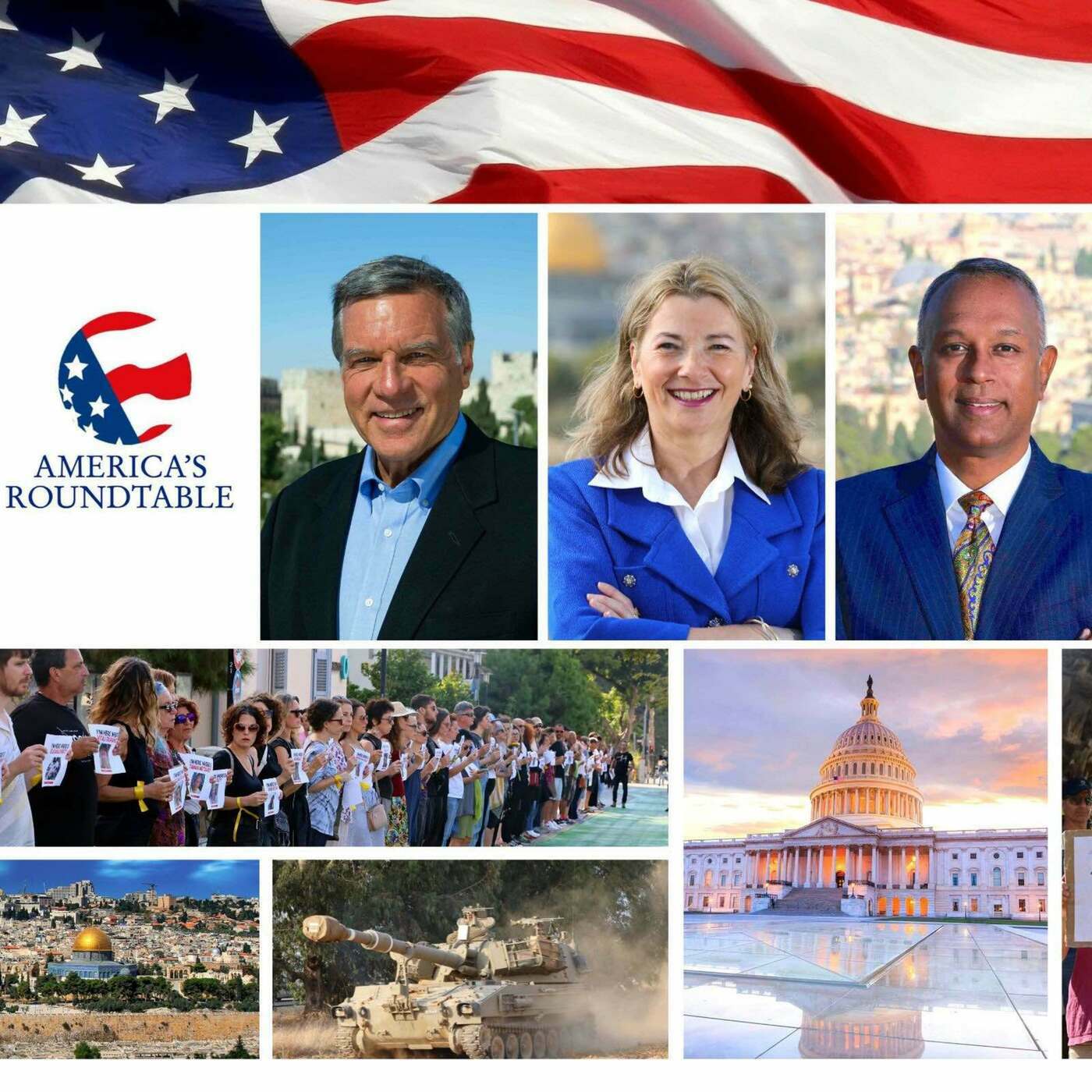 America's Roundtable with Chris Mitchell | Israel's War Against Hamas | Plight of Hostages | Will America Cordon Iran? | Combating Anti-Semitism