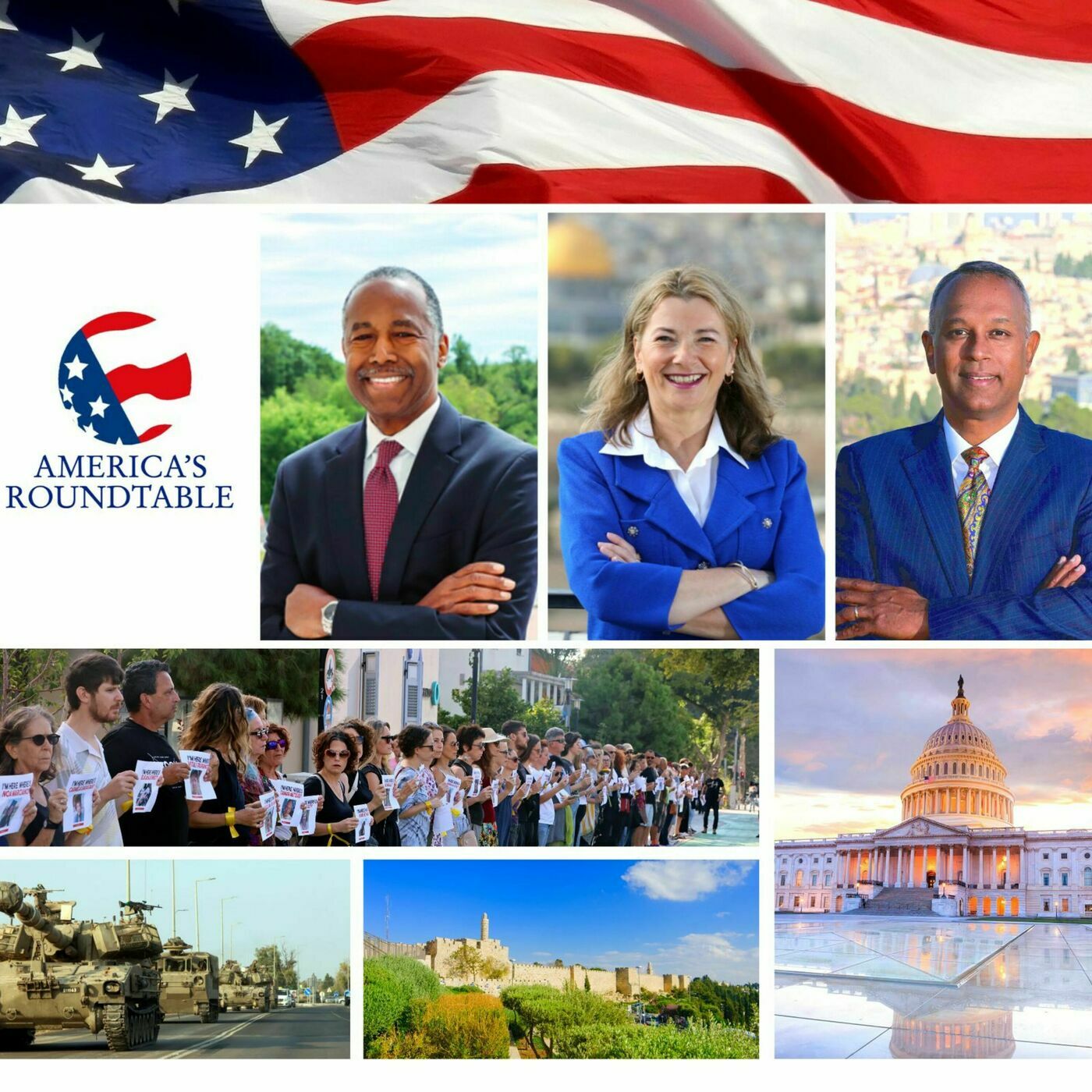 America's Roundtable with Dr. Ben Carson | Israel's War Against Hamas | America's Sacrosanct Ties with Israel | Addressing the Rise of Anti-Semitism