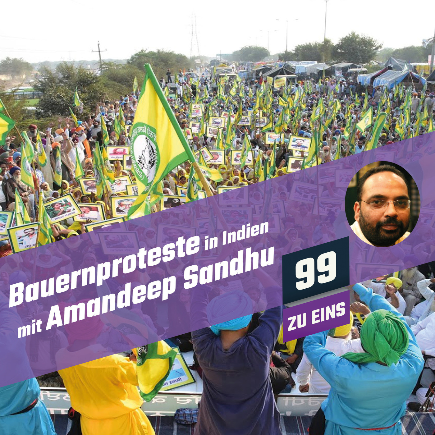 Amandeep Sandhu über die Bauernproteste in Indien