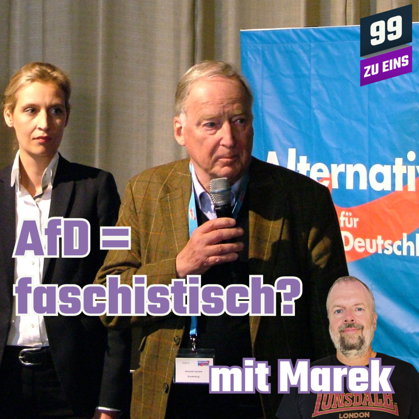 Ist die AfD faschistisch? - mit Marek - 99 ZU EINS - Ep. 454