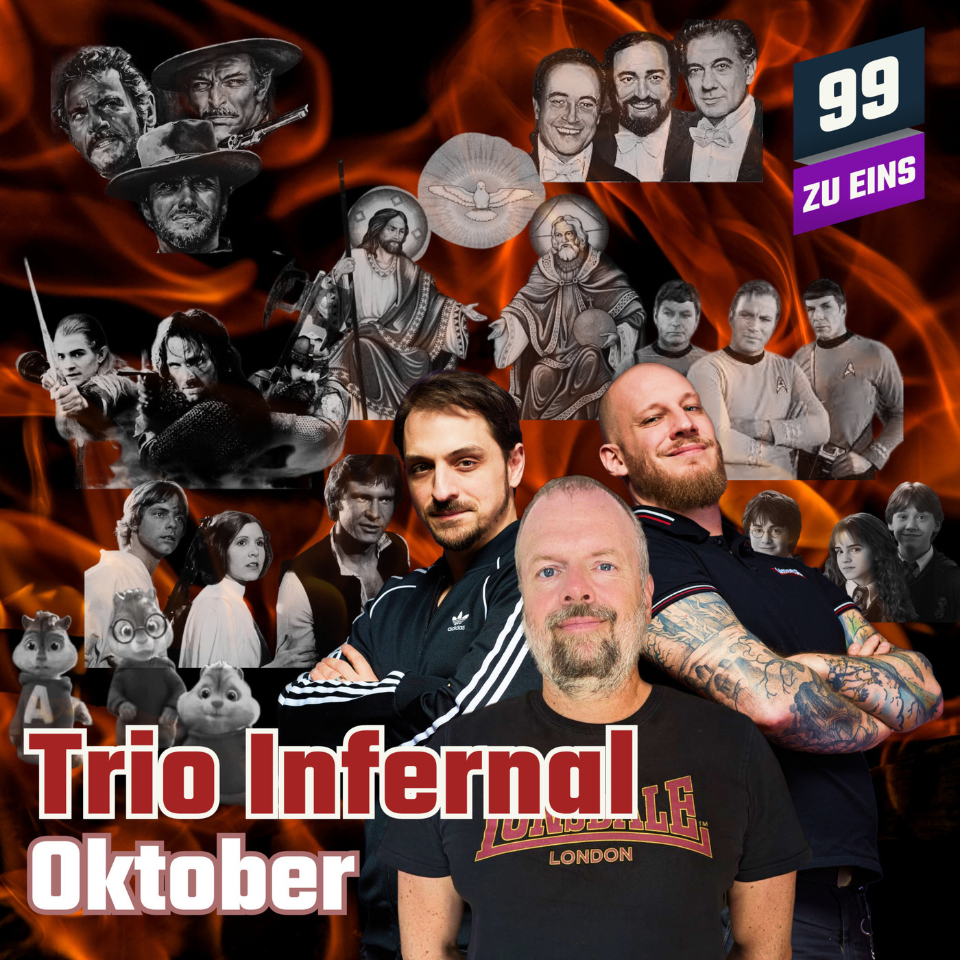 TRIO INFERNAL Oktober - Staatsräson, Faschismus II, Spooktober uvm. Teil 2