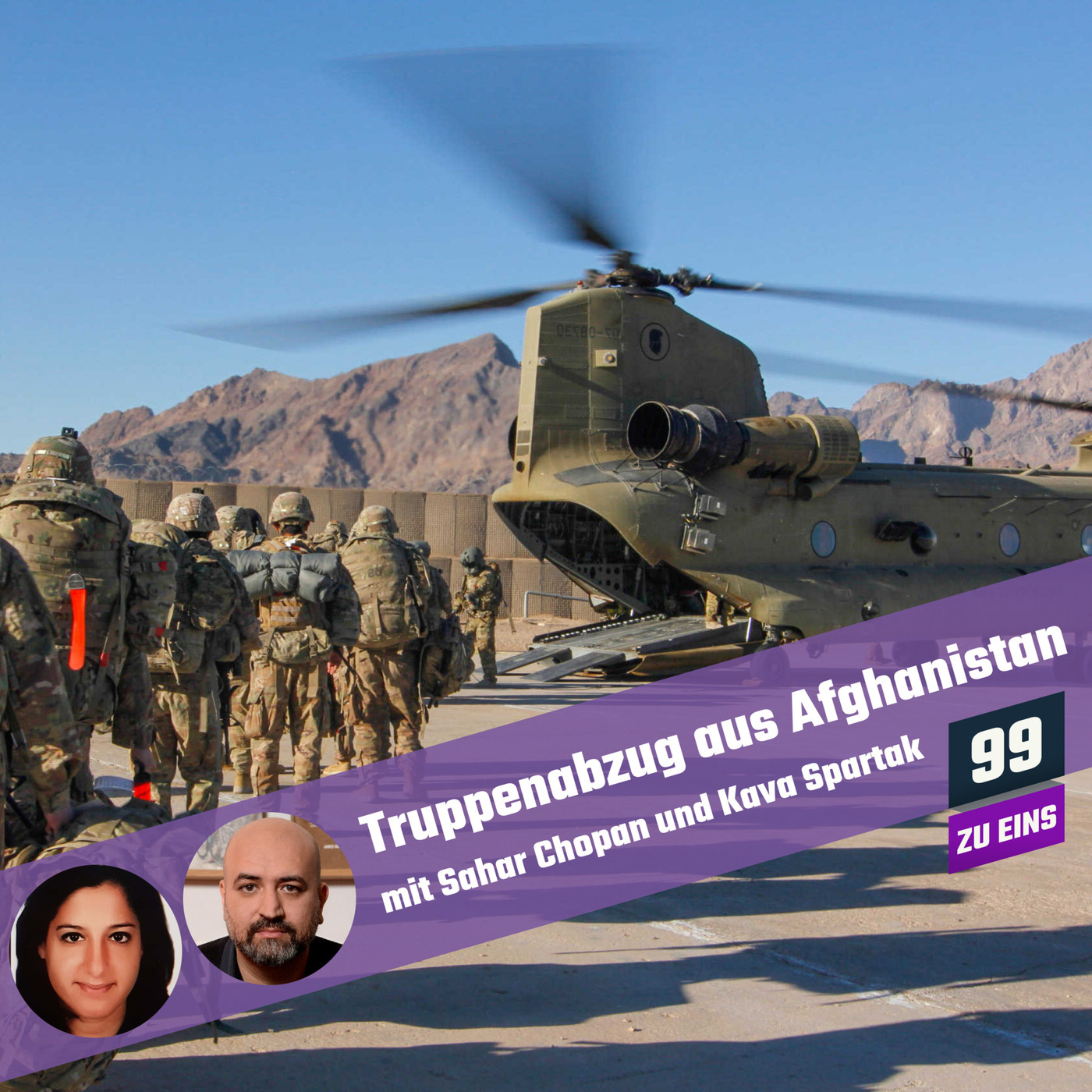 Truppenabzug aus Afghanistan mit Sahar Chopan und Kava Spartak