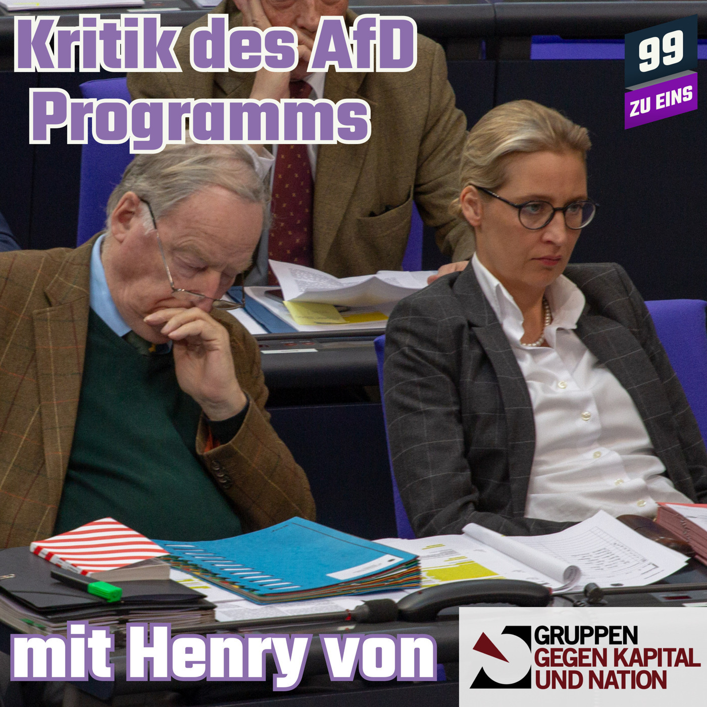 Kritik des AfD Programms mit Henry von Gruppen gegen Kapital und Nation