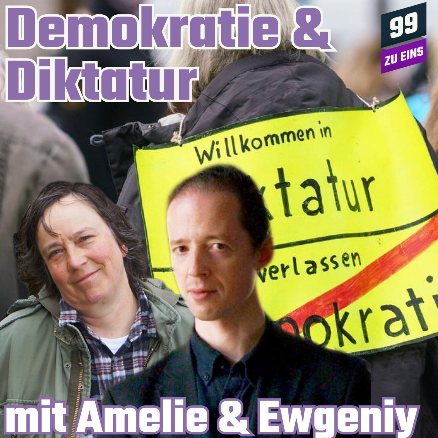 Demokratie vs. Diktatur mit Amelie und Ewgeniy