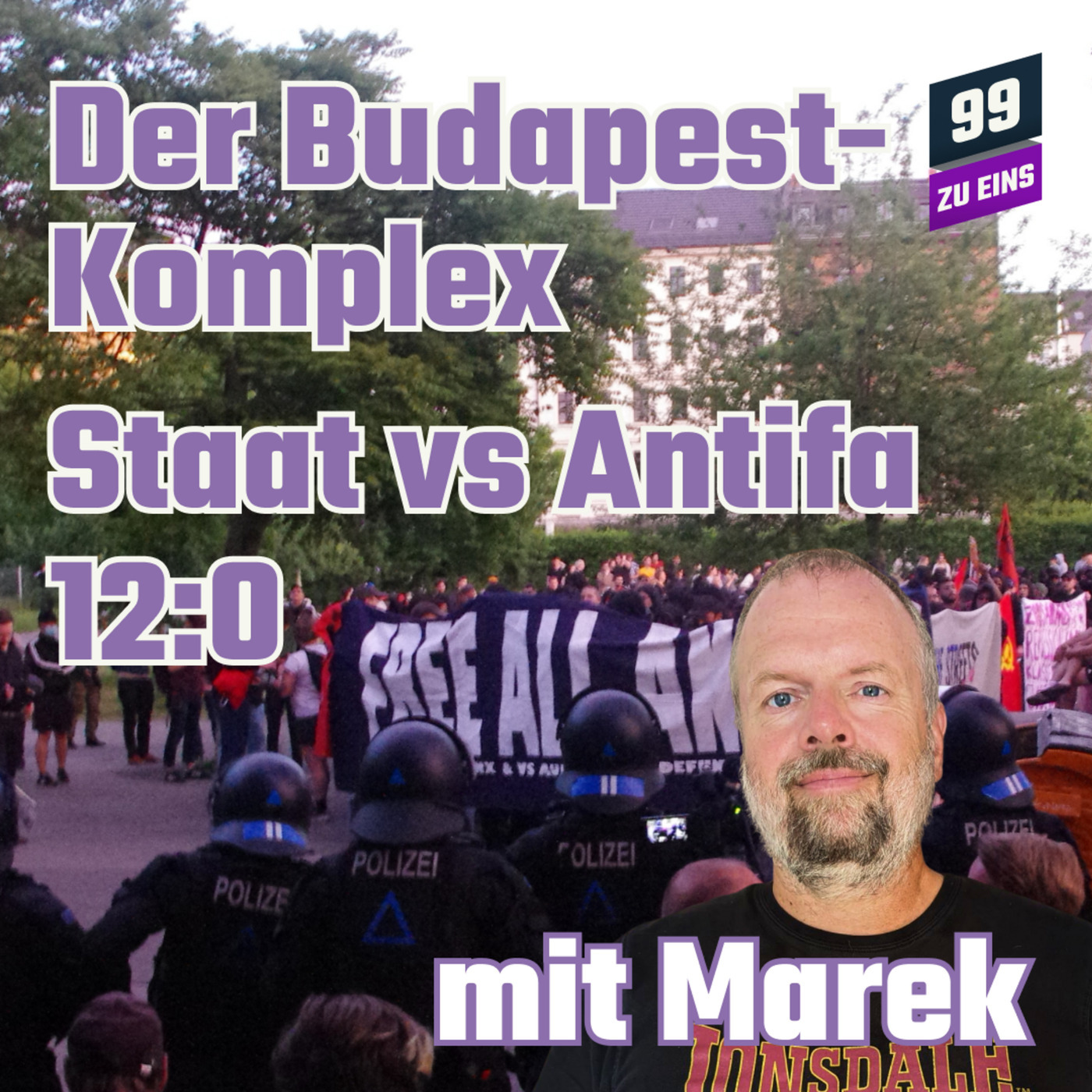 Der Budapest Komplex - Rechtsstaat vs. Antifa 12:0 (n.V.) - Mit Marek - 99 zu Eins - Ep. 497