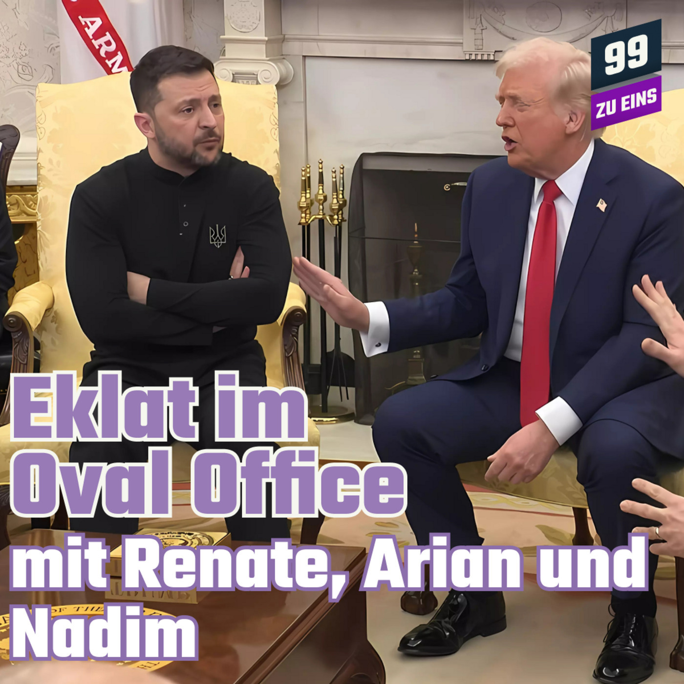 Laberrunde Eklat im Oval Office mit Nadim, Renate Dillmann und Arian Schiffer-Nasserie