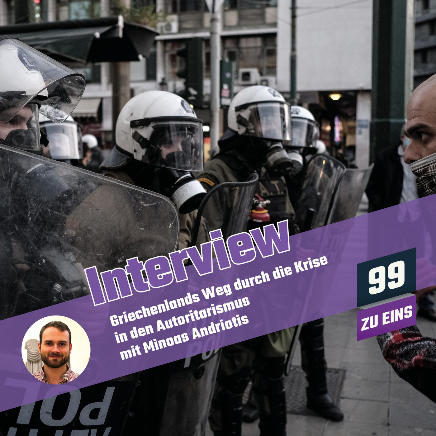 Griechenlands Weg durch die Krise in den Autoritarismus mit Minoas Andriotis