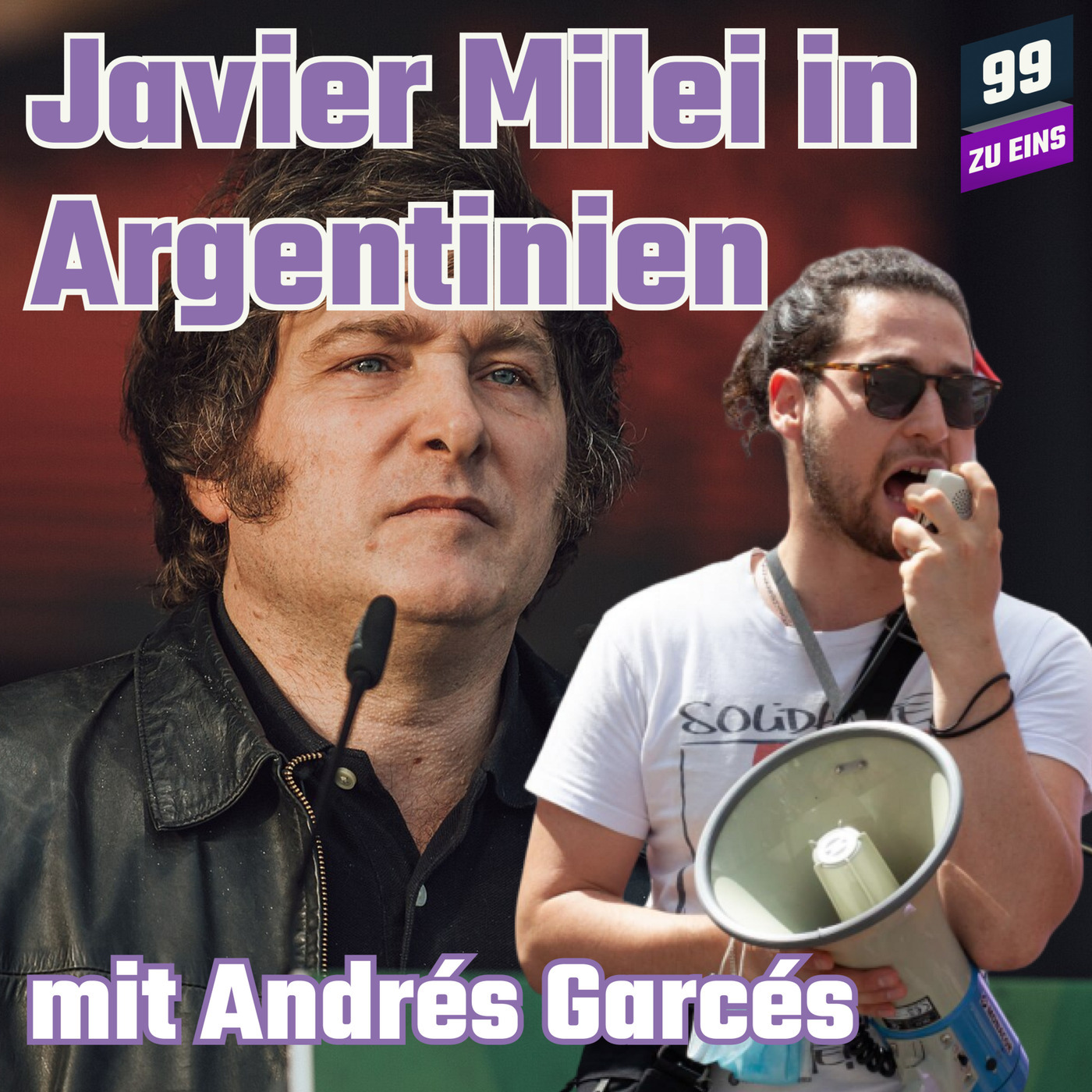 Javier Milei mit Andrés Garcés