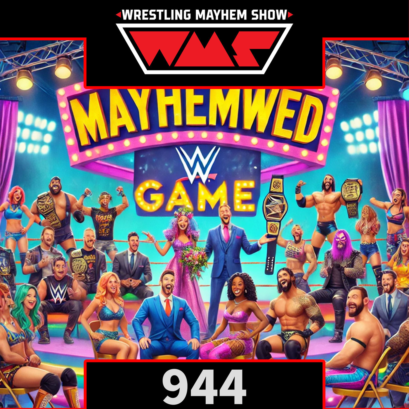 Wrestling Mayhem Show 944: MayhemWed Game 3: Remedies vs Christian Noir & Lexus Synn 